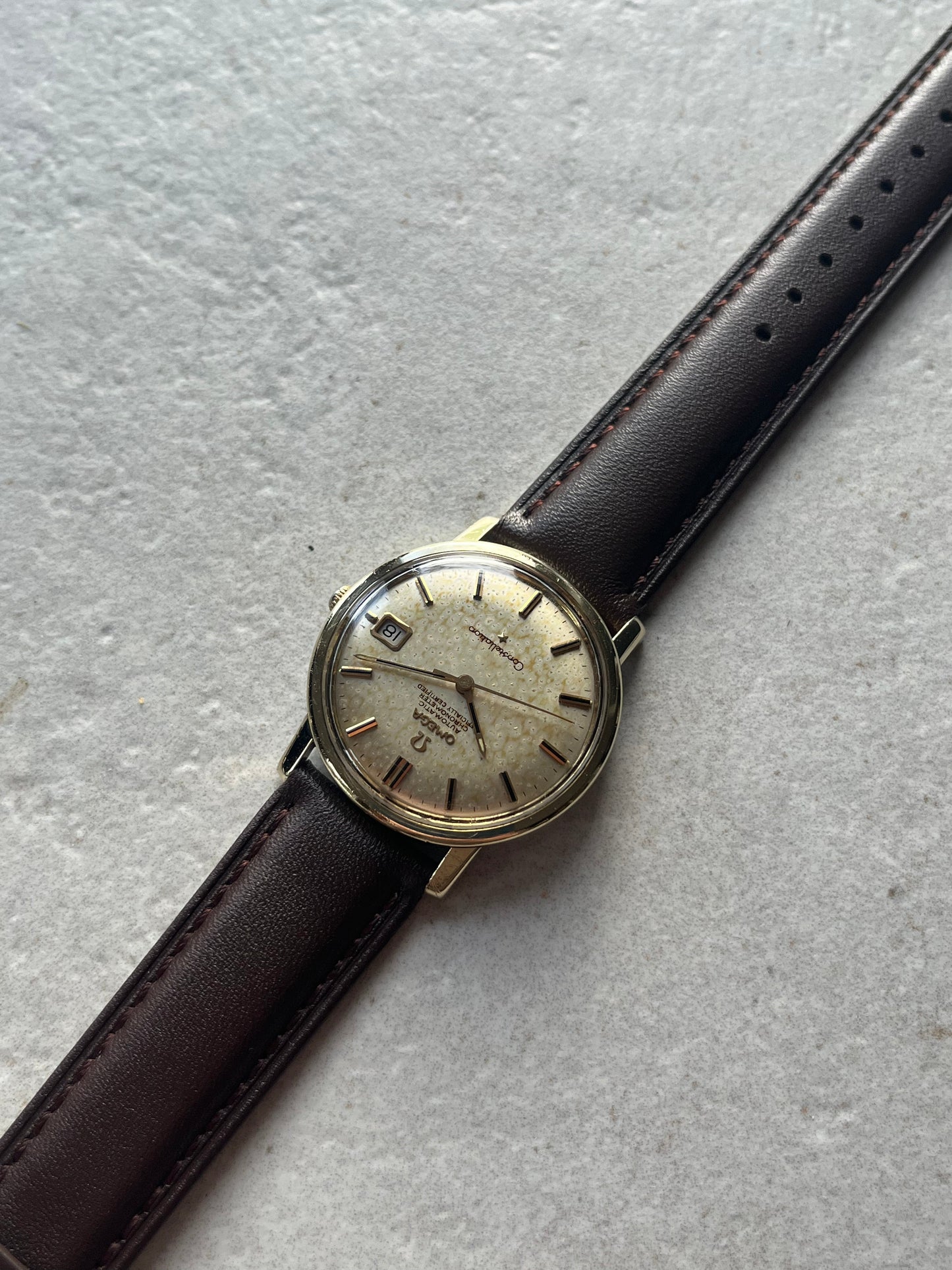 Omega Constellation Chronometer Date 168.010