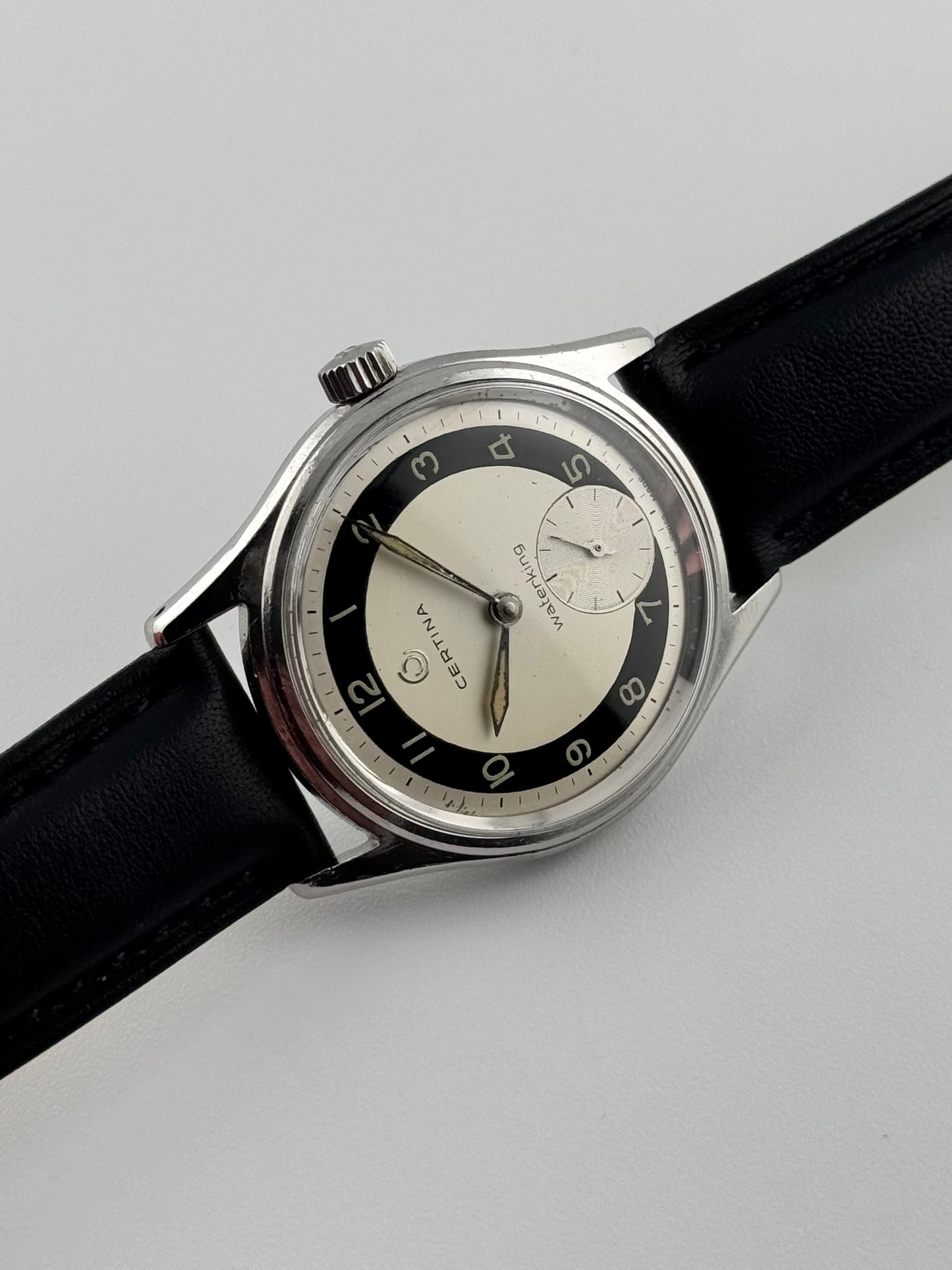 Certina Waterking Manual Wind - Tuxedo Dial - 7001 181