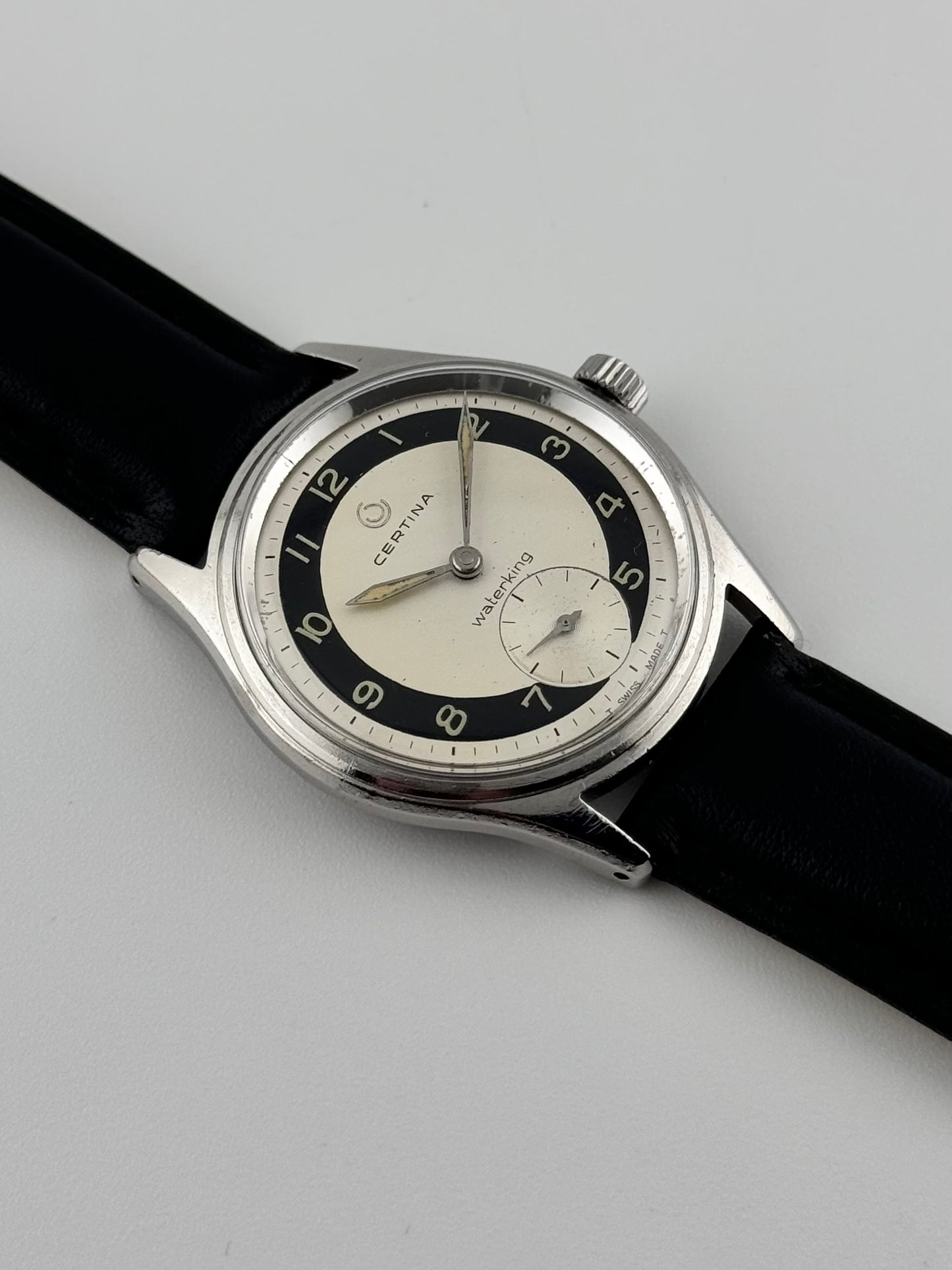 Certina Waterking Manual Wind - Tuxedo Dial - 7001 181