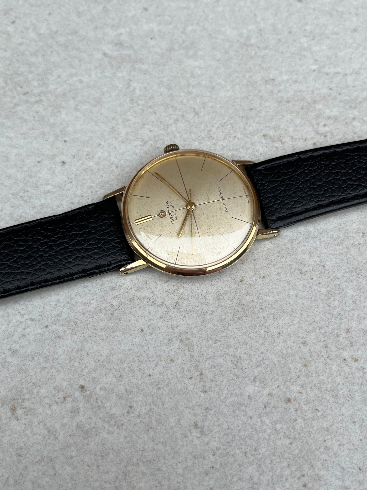 Certina Blue Ribbon Automatic Crosshair Dial