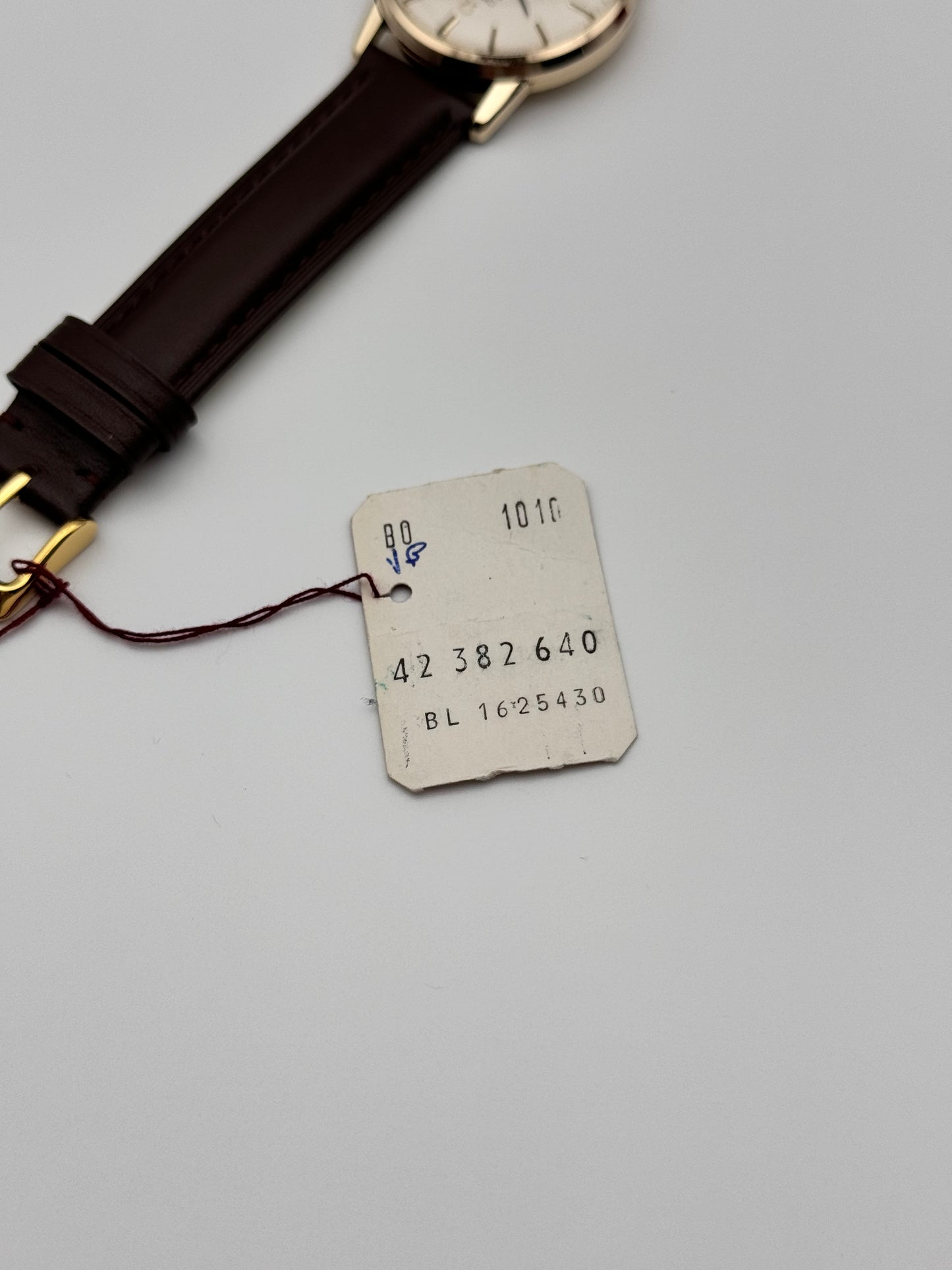 Omega Geneve Automatic 9ct Gold 162.5430 - Original Box, Papers & Hang Tag