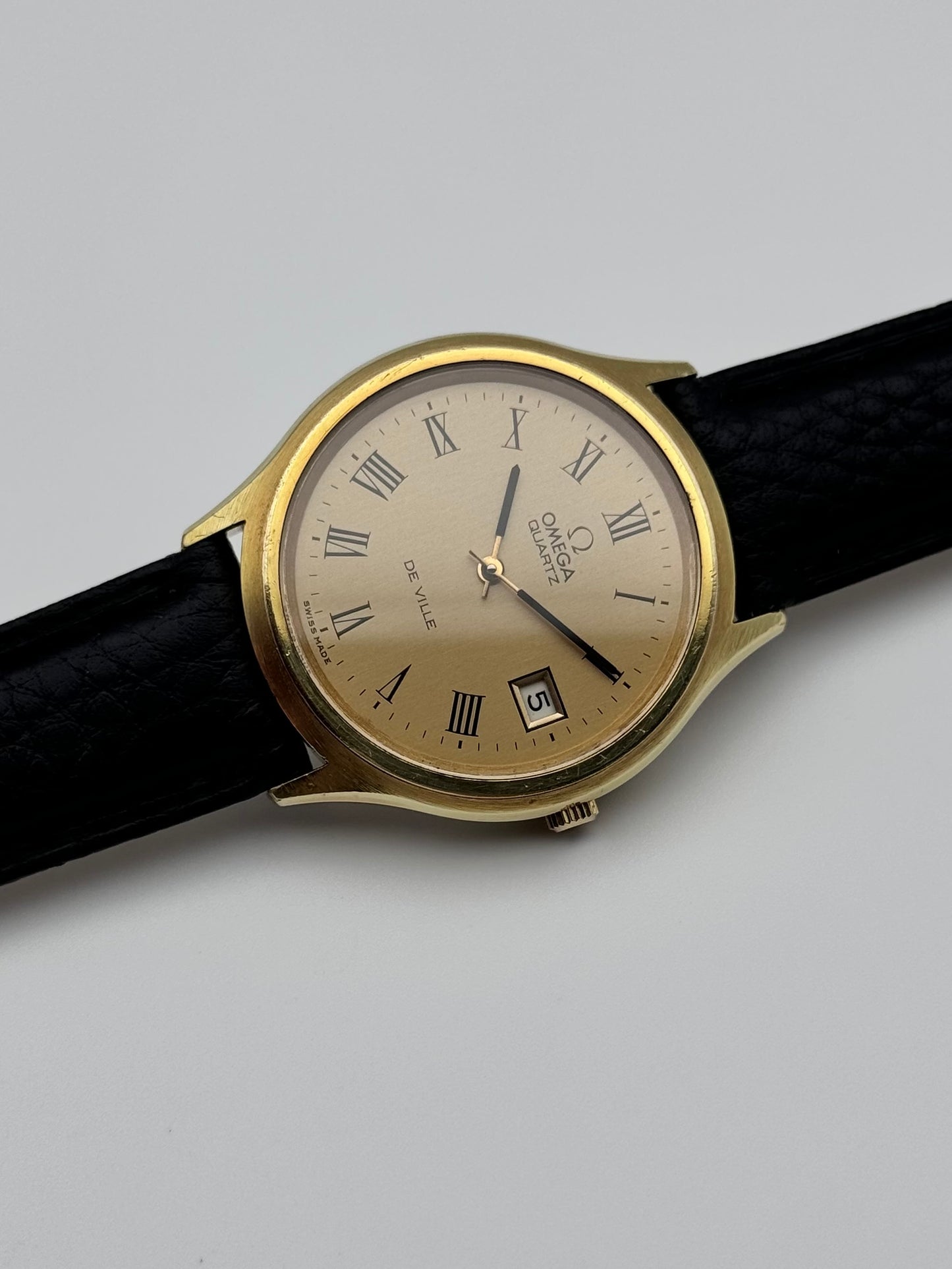 Omega DeVille Quartz Date 192.0027