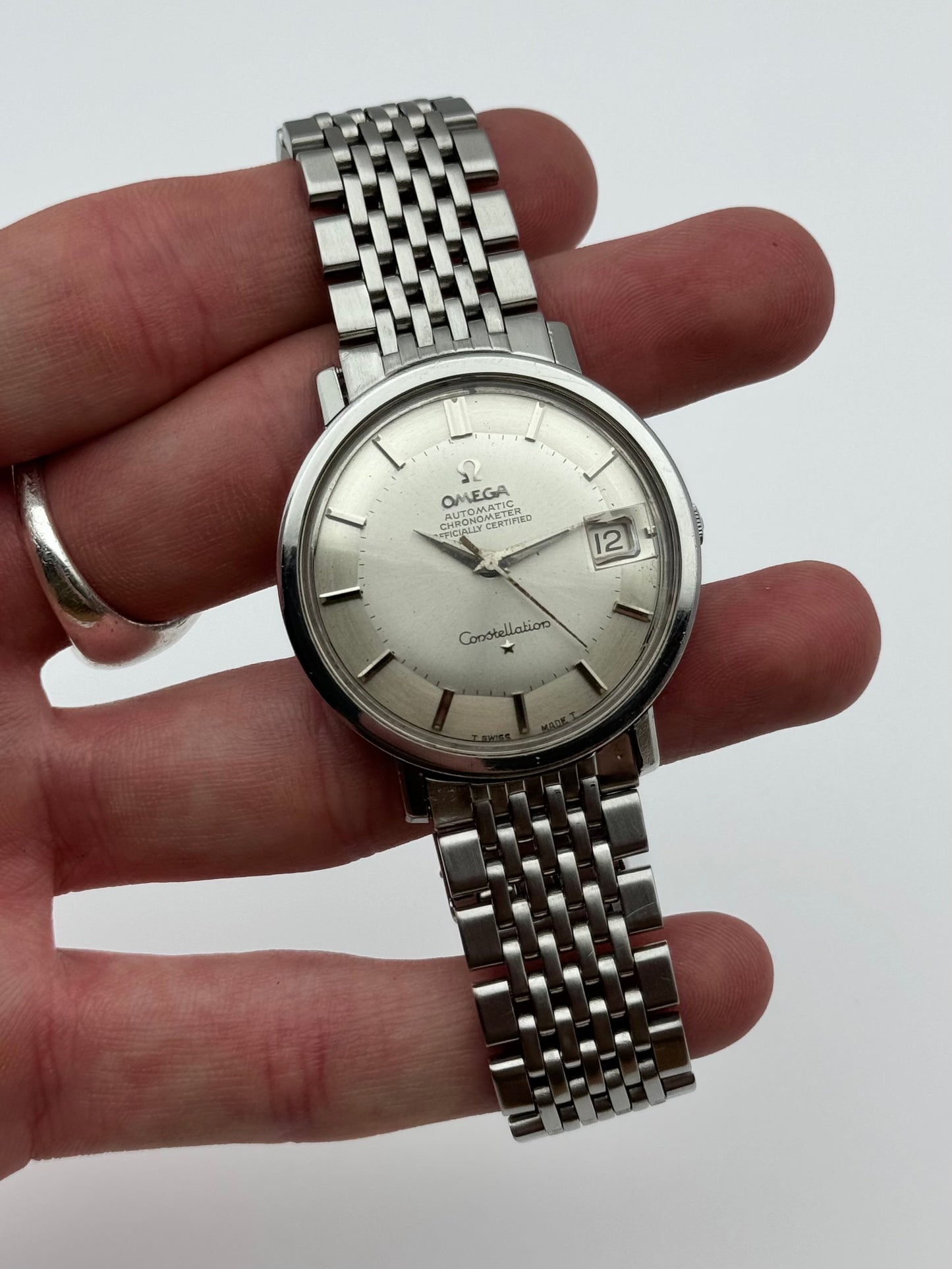 Omega Constellation Pie Pan Chronometer Automatic Date  - 168.004 Original Bracelet
