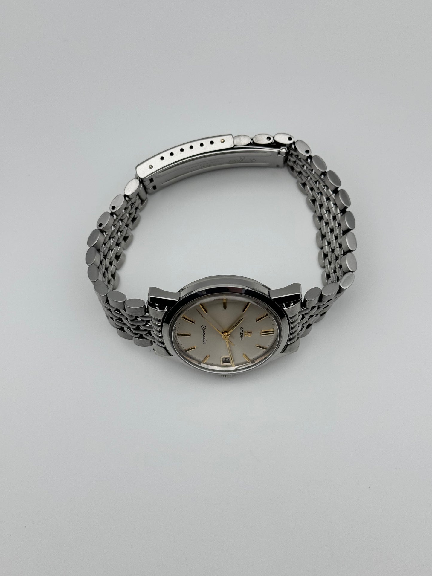Omega Seamaster Manual Wind 136.005 - Beads of Rice bracelet