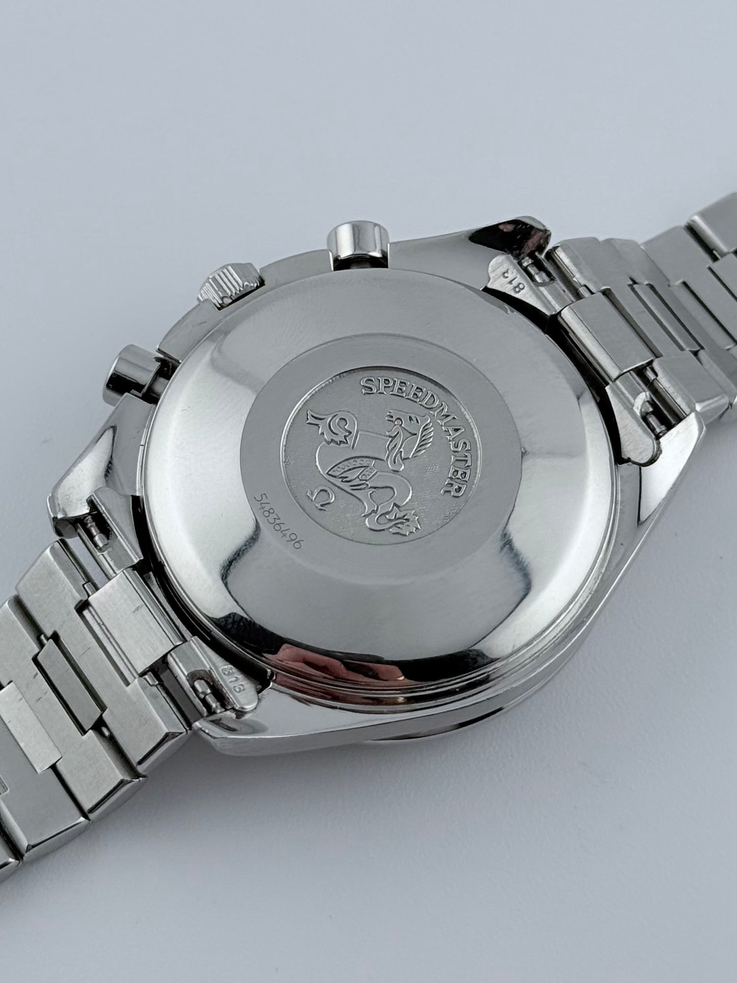 Omega Speedmaster Automatic Date - 175.0043 - Rare Reverse Panda Dial