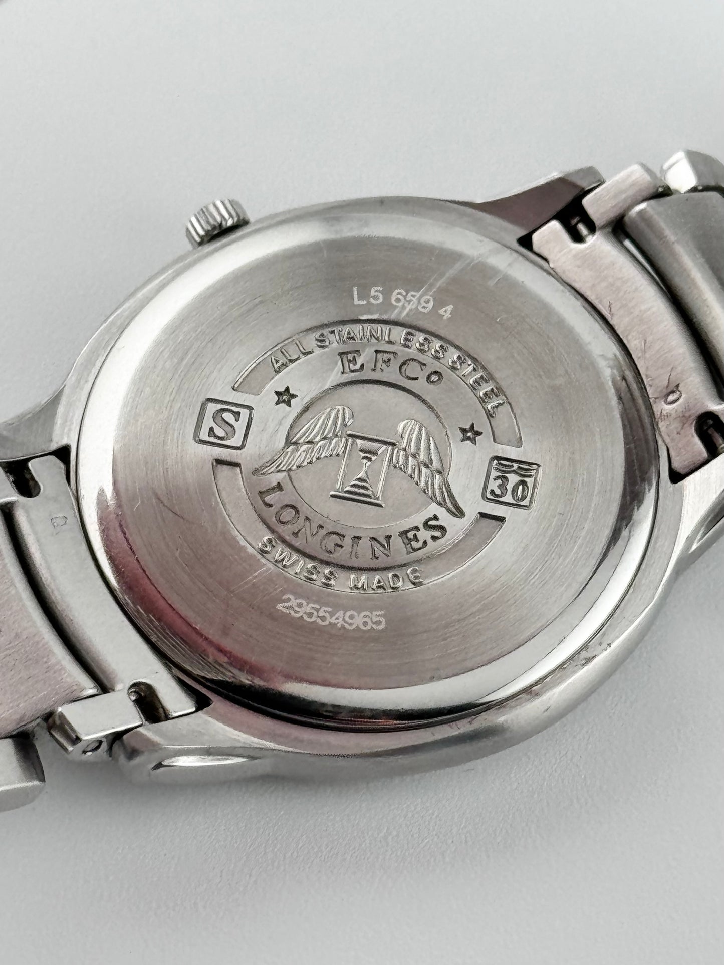 Longines Quartz Date L5.659.4 - Original Box and Booklet