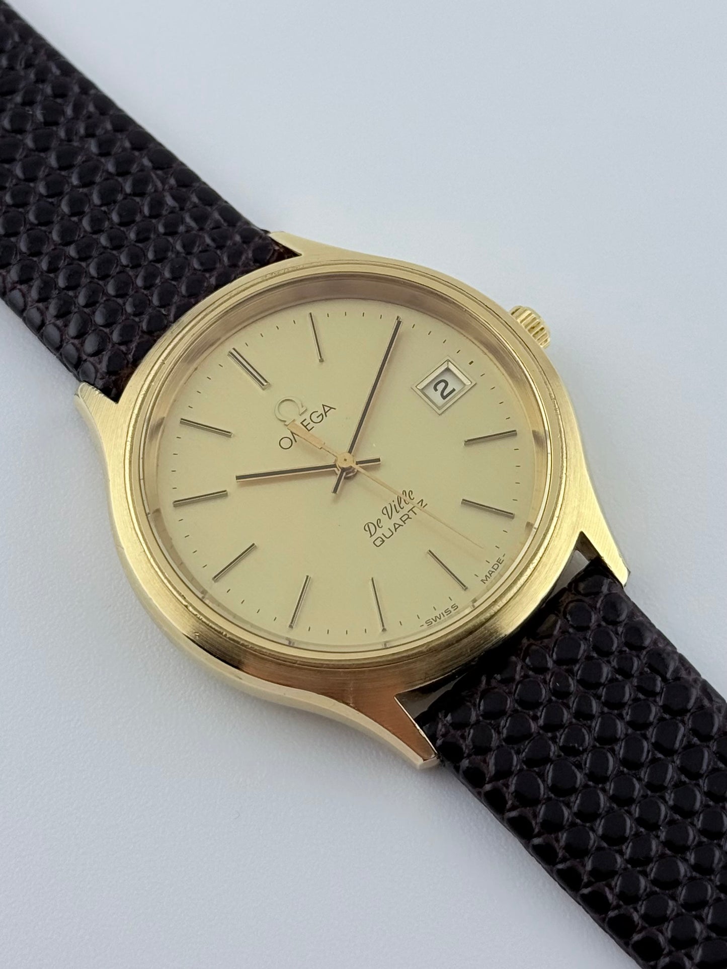Omega De Ville Quartz Date - 192.0033 with Papers