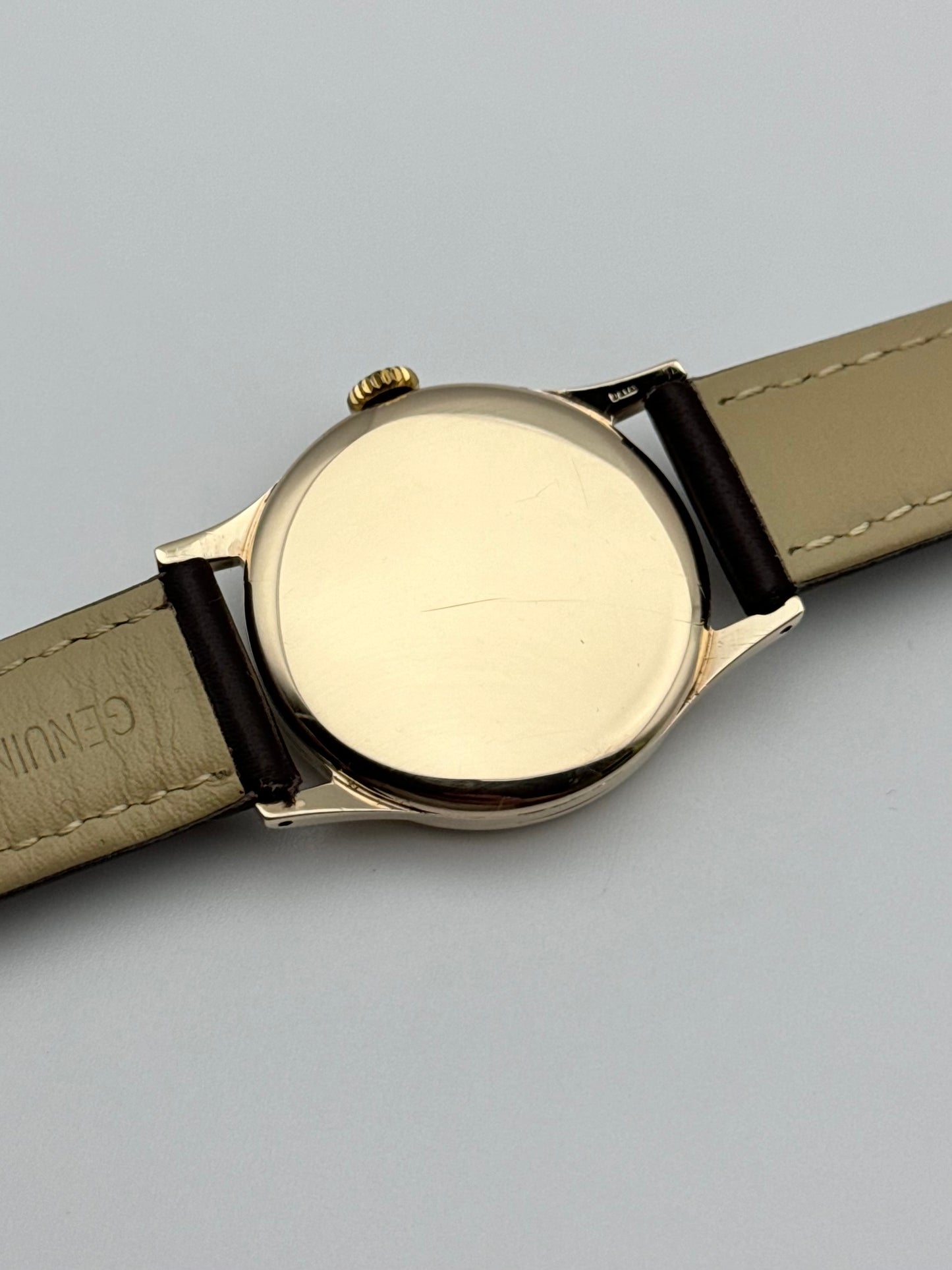 Longines Manual Wind Sub Seconds 9ct Gold - Original Box