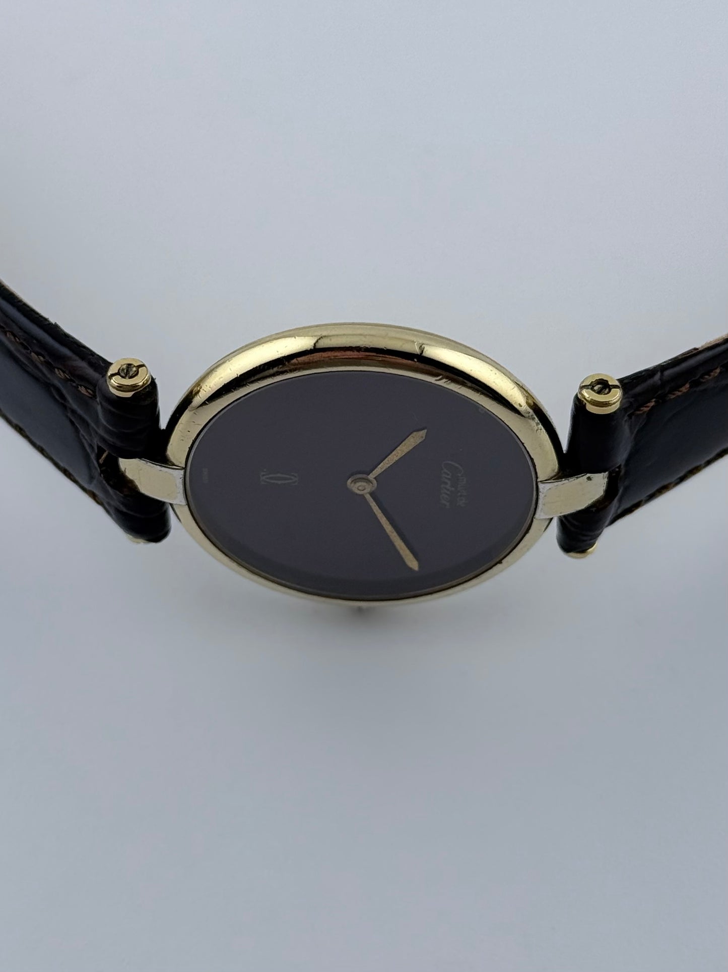 Cartier Must De Vendome Quartz - 17 - Burgundy Dial