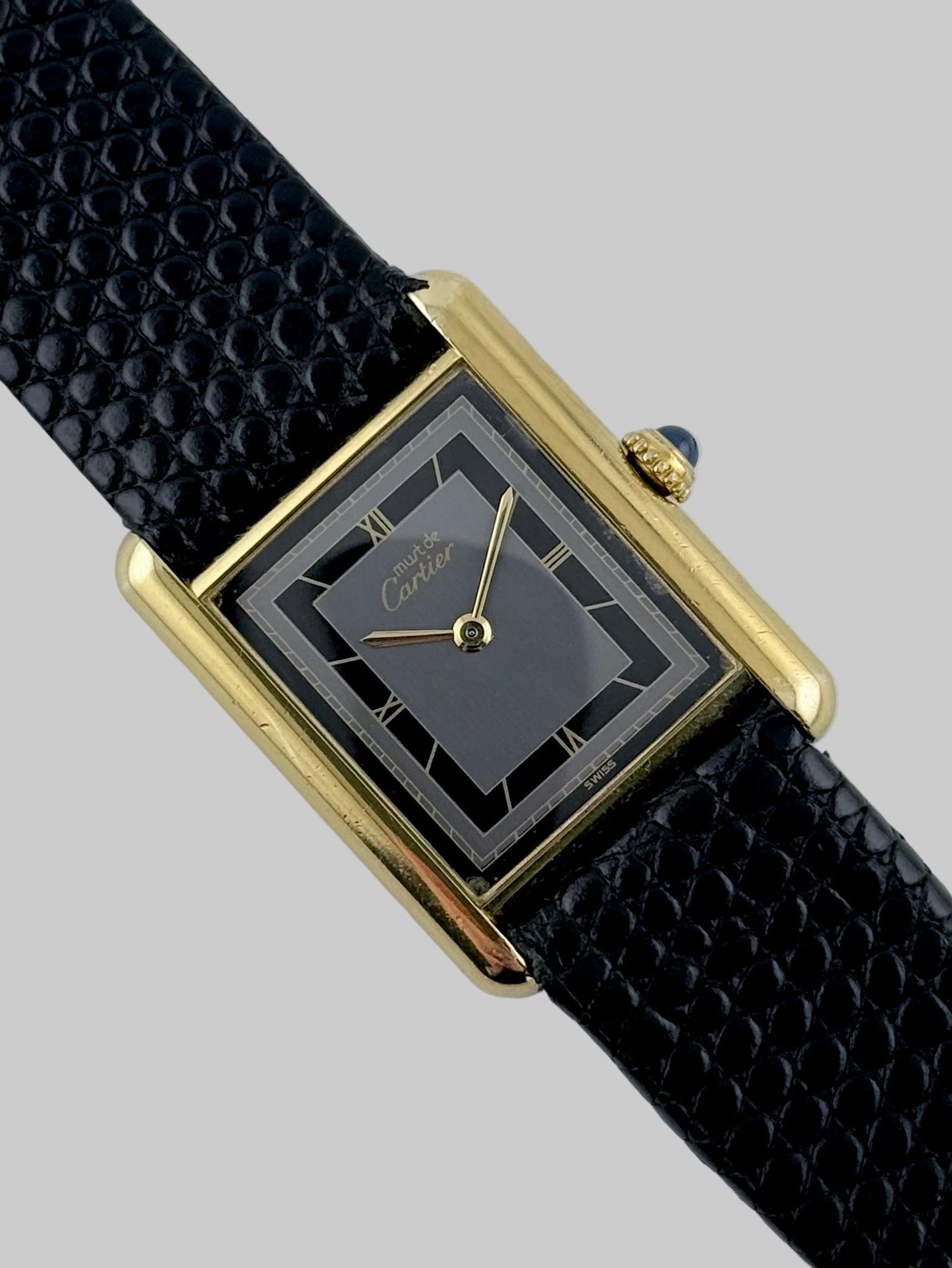 Cartier Must De Tank Quartz - Rare Slate Dial