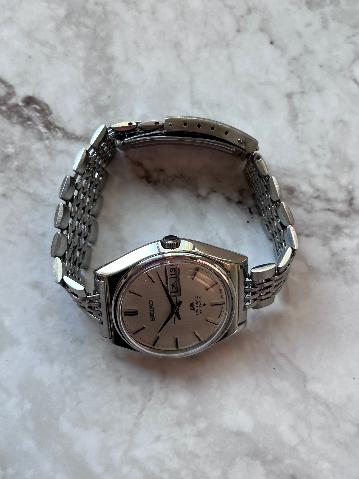 Seiko Lord Matic Kanji Linen Dial
