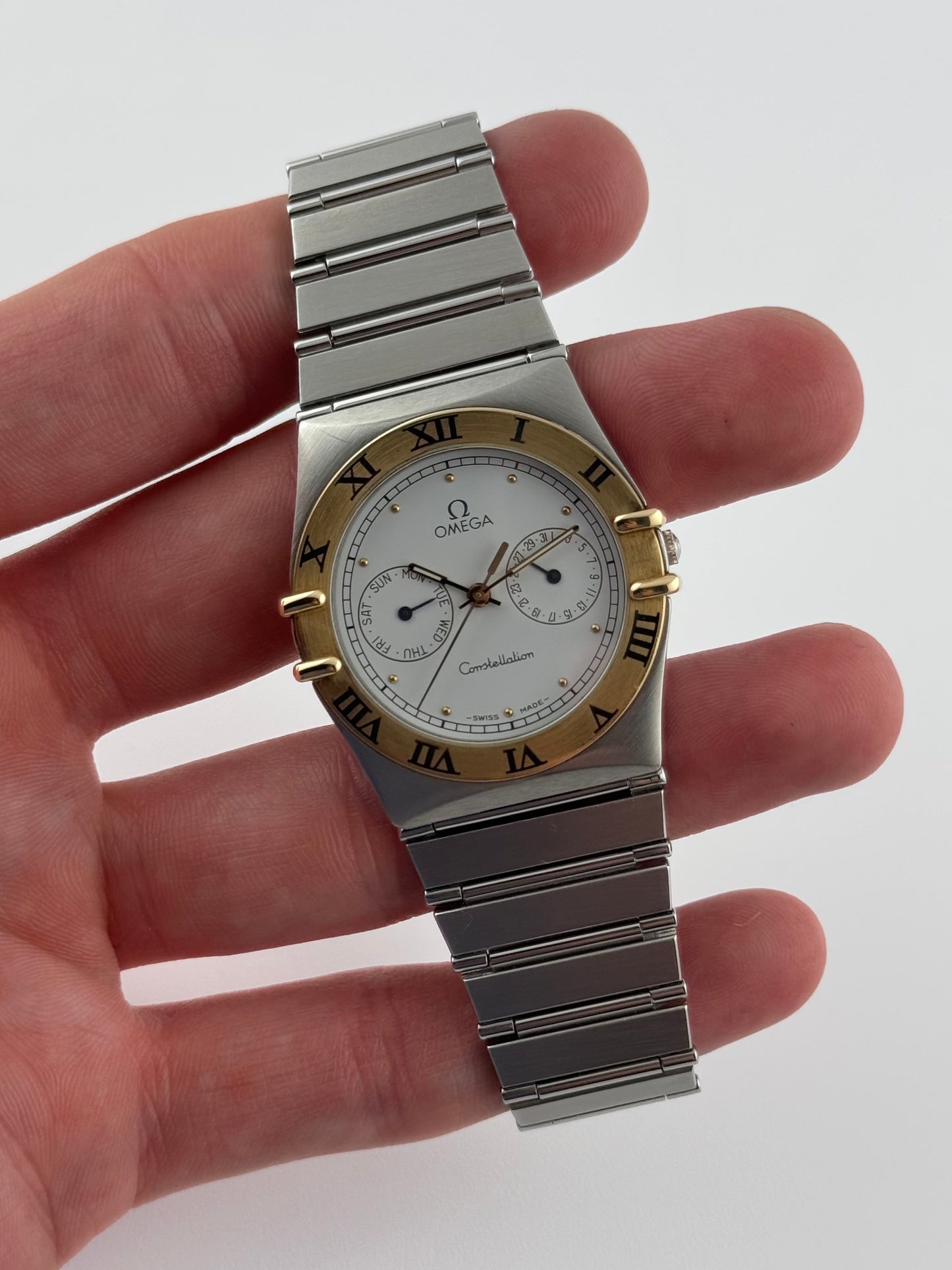 Omega Constellation Quartz Day Date 396.1070.1