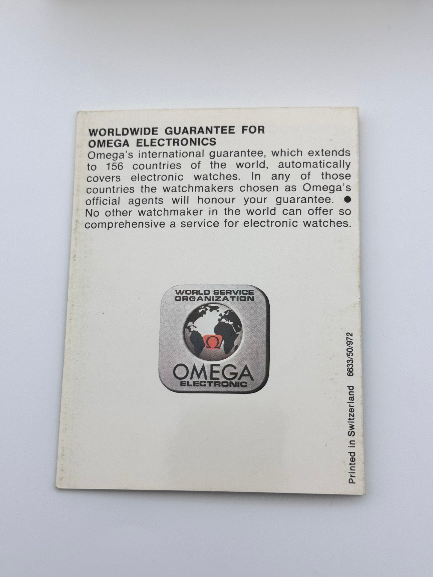 Omega Chronometer Electronic F300HZ - 198.001 - Complete Set - Ultra Rare!