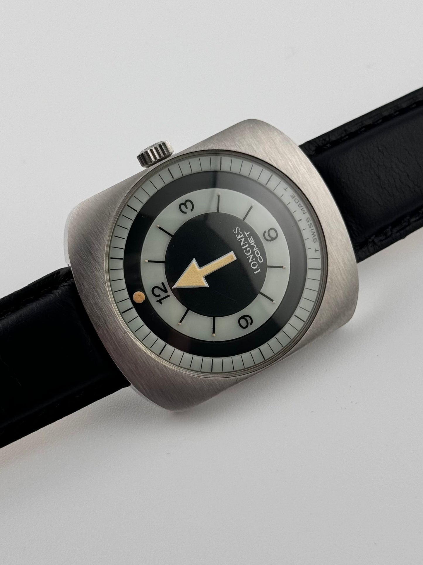 Longines Comet Mystery Dial - Ultra Rare - Near NOS - 8475