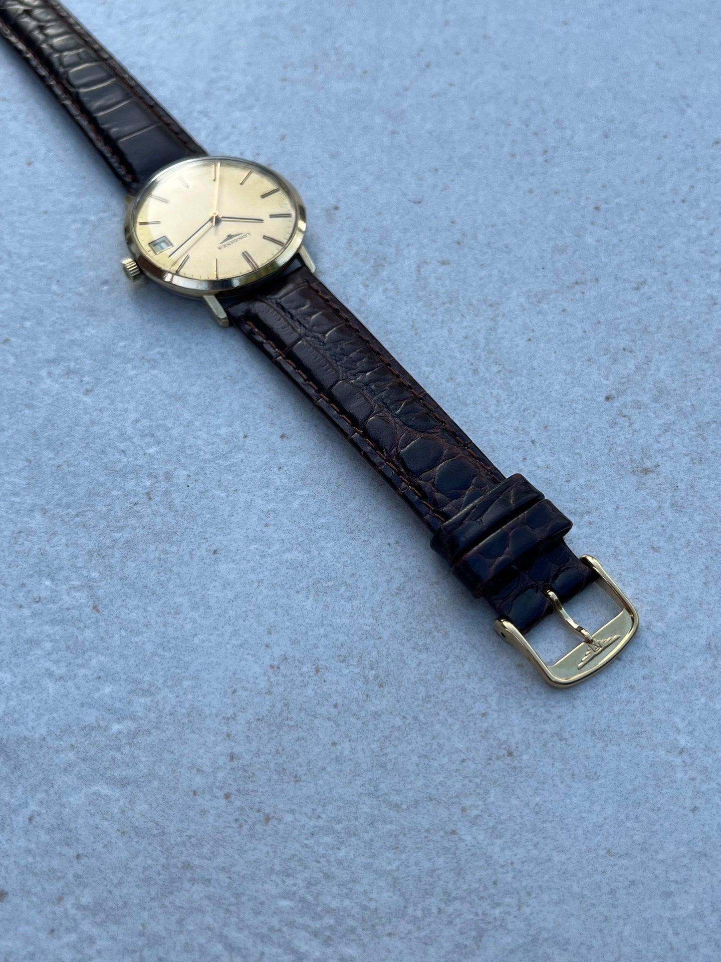 Longines Manual Wind Date 1970s