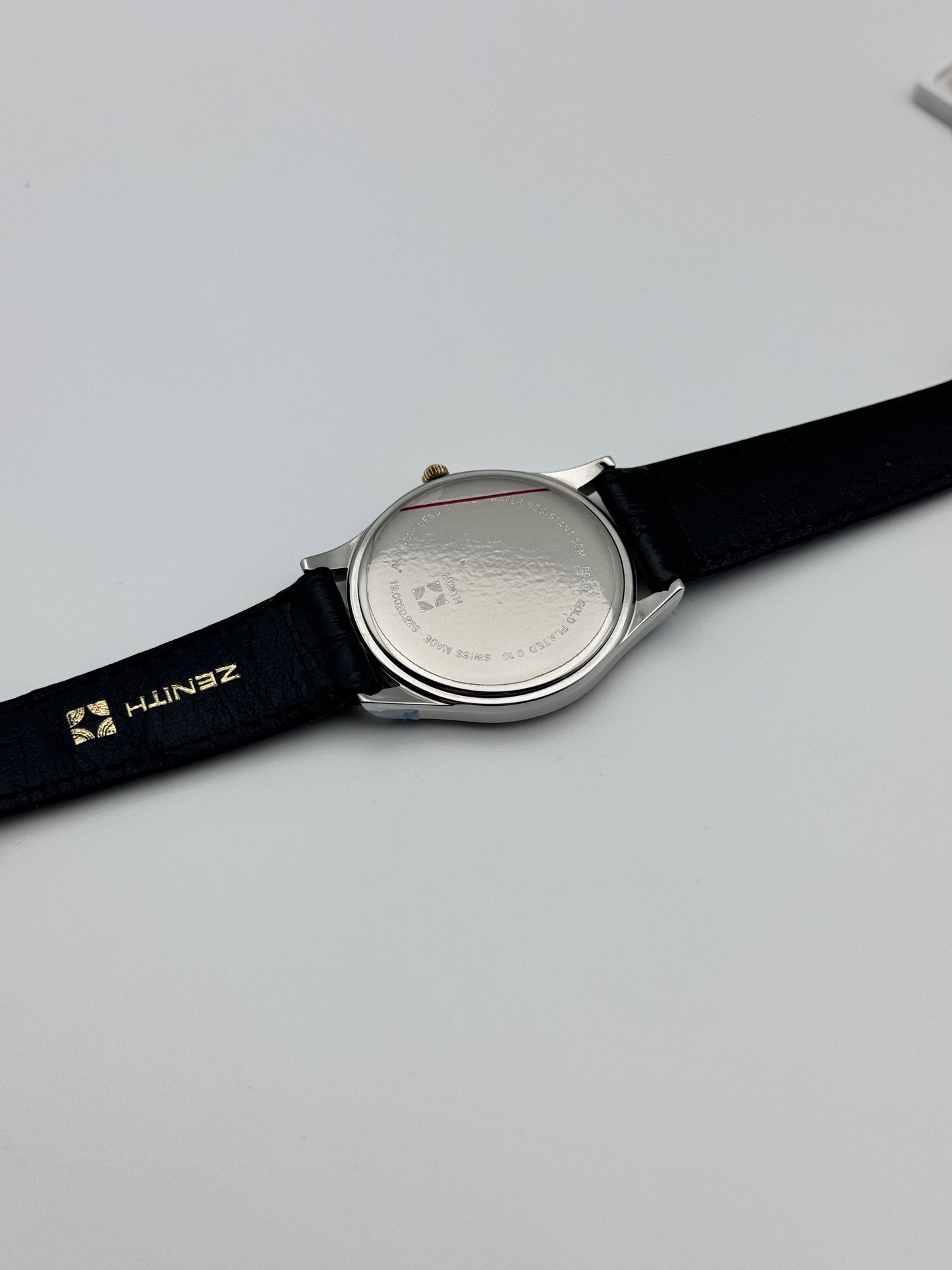 Zenith Espada Quartz Date 613 - New Old Stock! (Original strap, buckle & hang tag)!