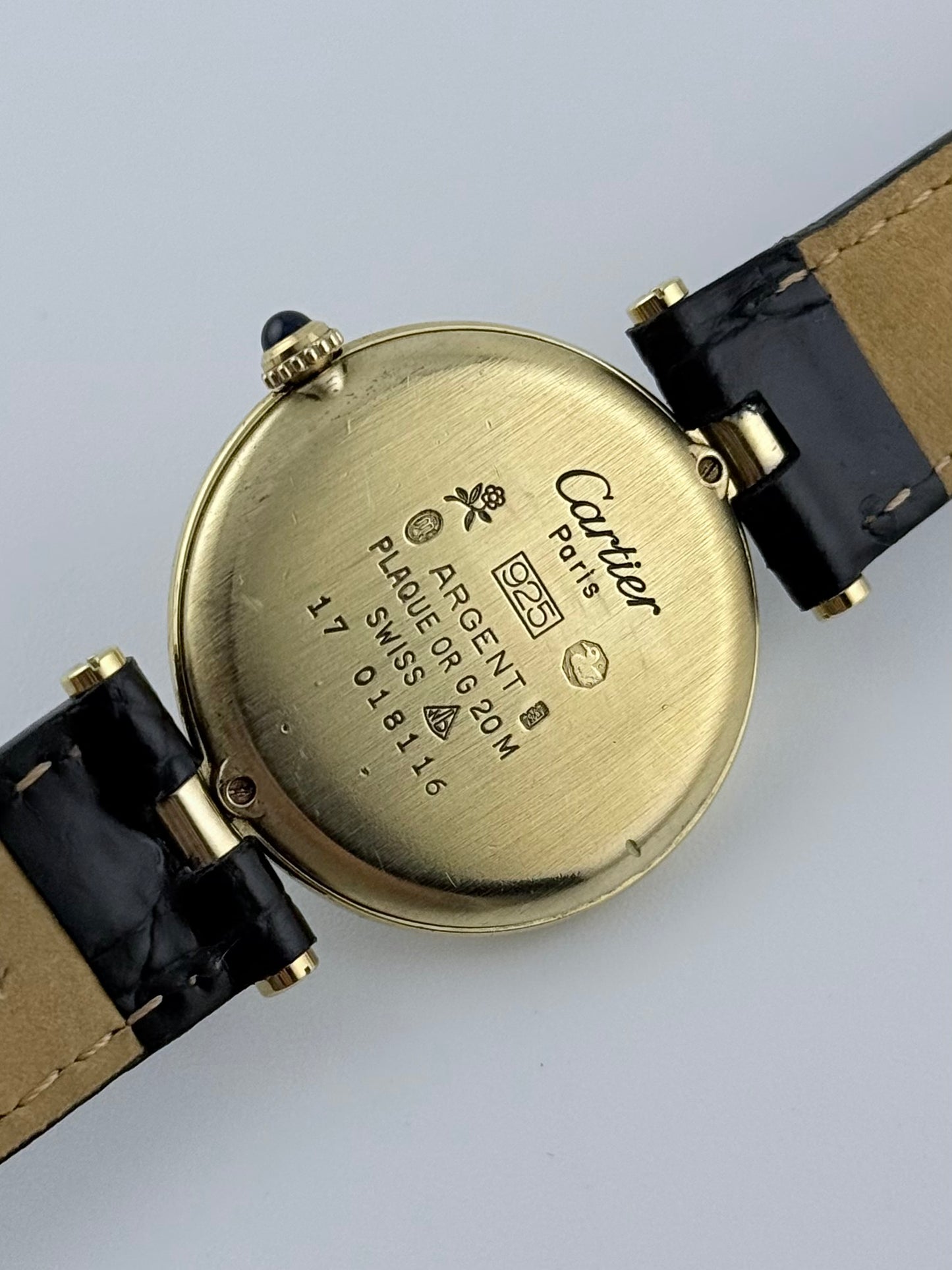 Cartier Must De Vendome Quartz - 17 - Black Dial