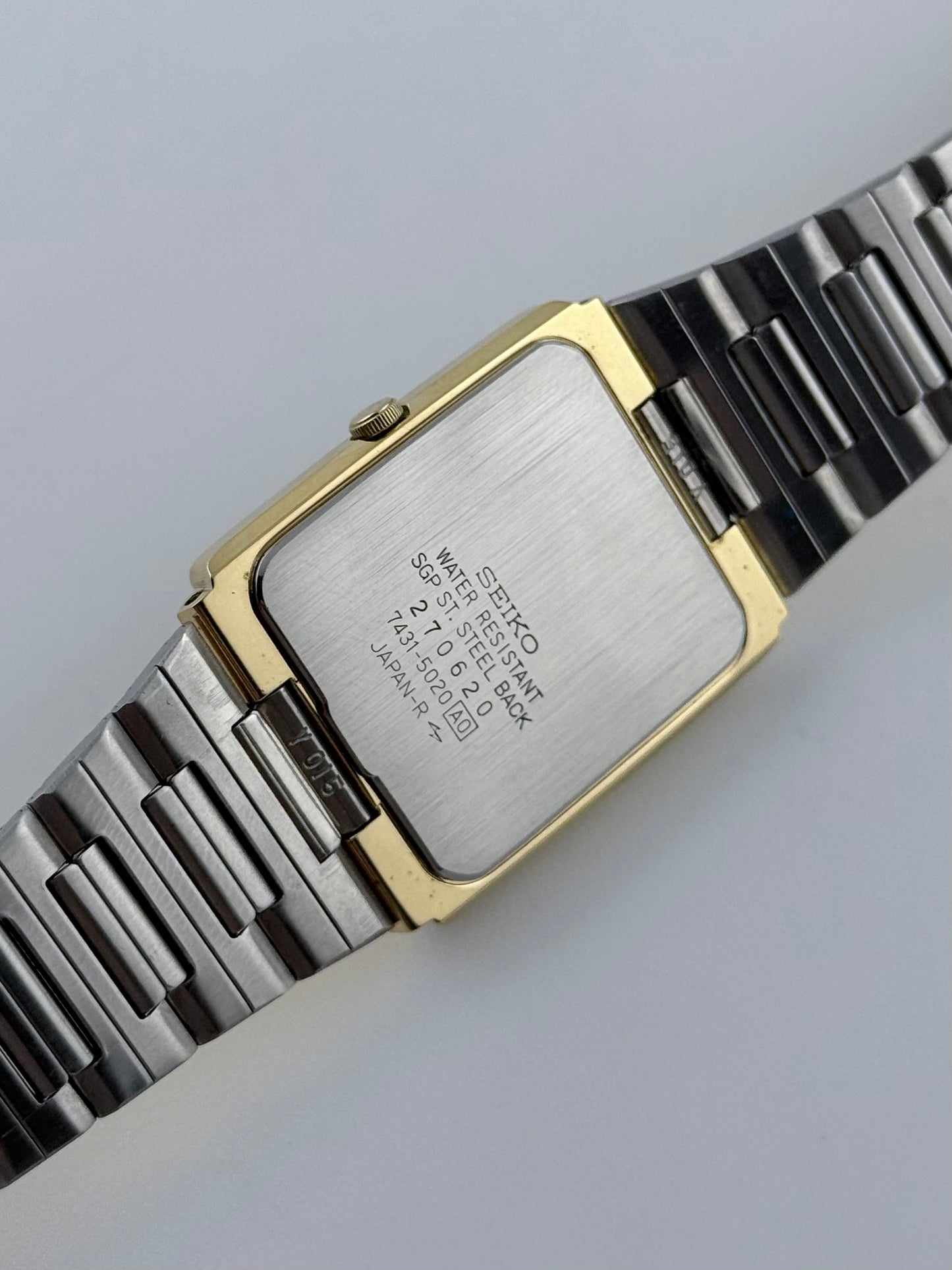 Seiko Tank Quartz - 7431-5020