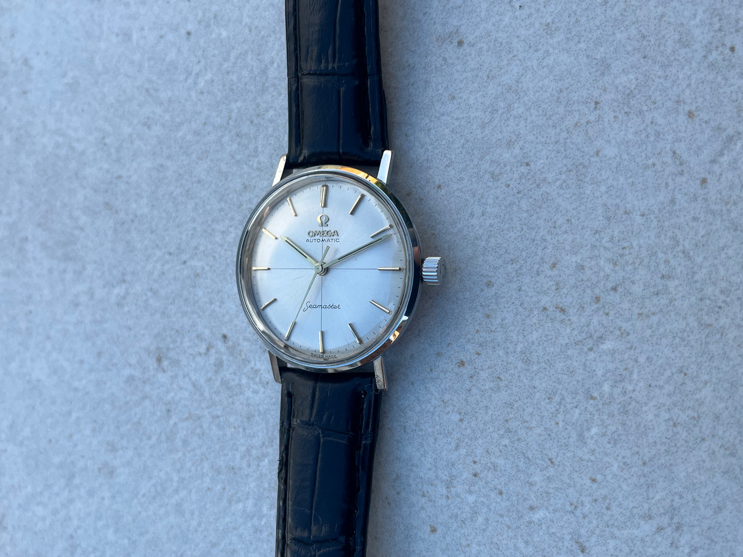 Omega Seamaster Automatic Crosshair Dial 14726 3 SC