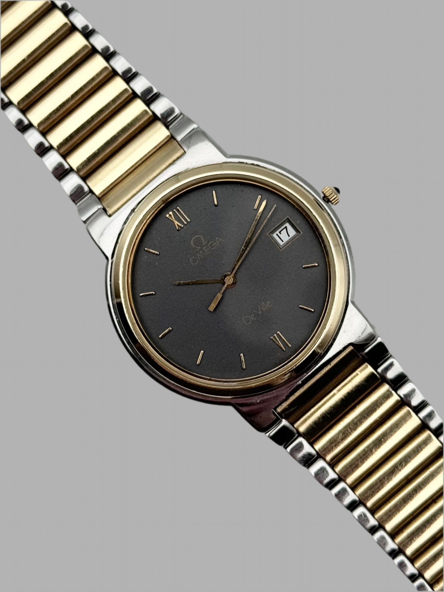 Omega De Ville Quartz Date 196.0256 - Original Bracelet