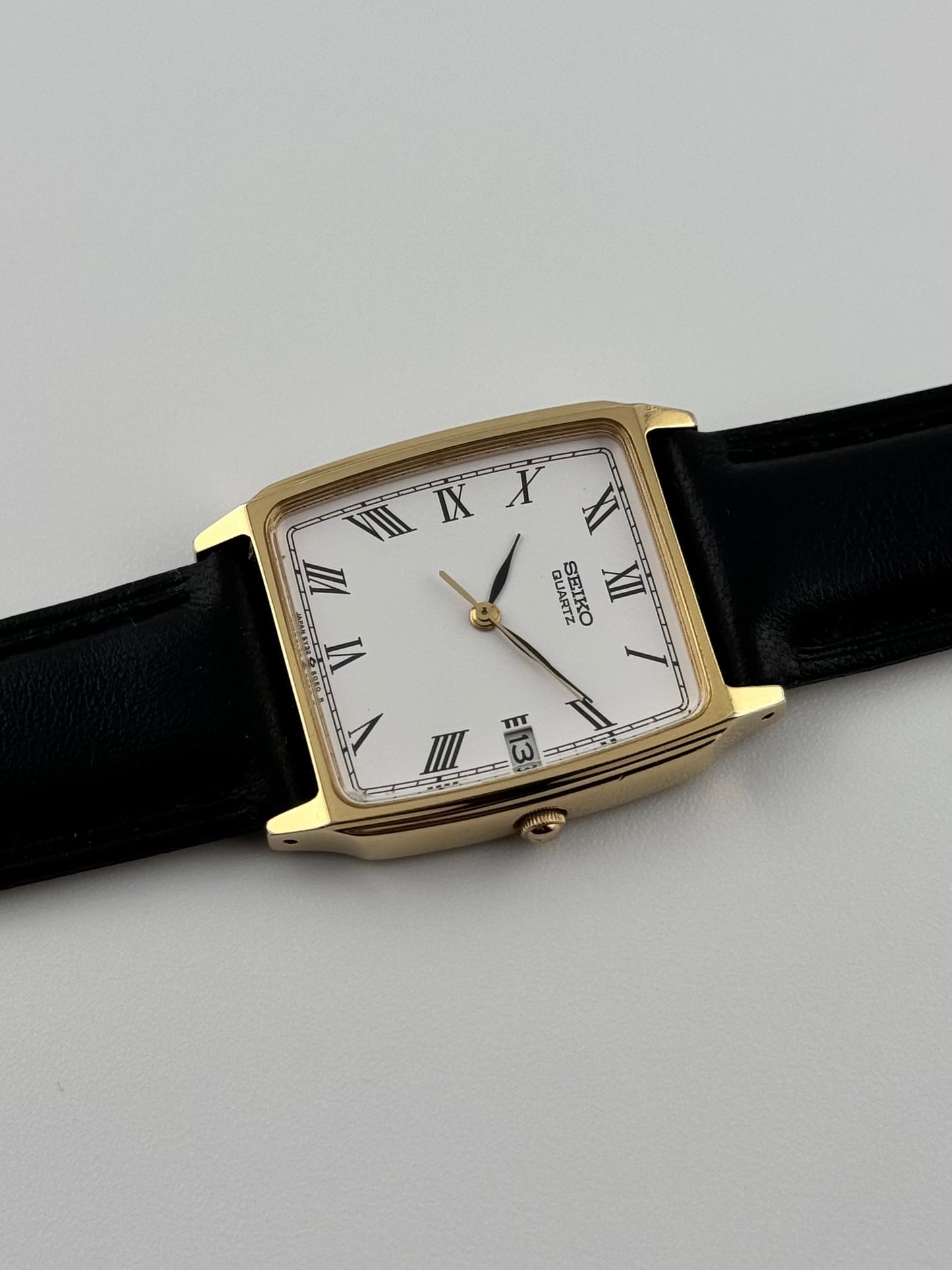 Seiko Tank Quartz Date - 5Y32-5000