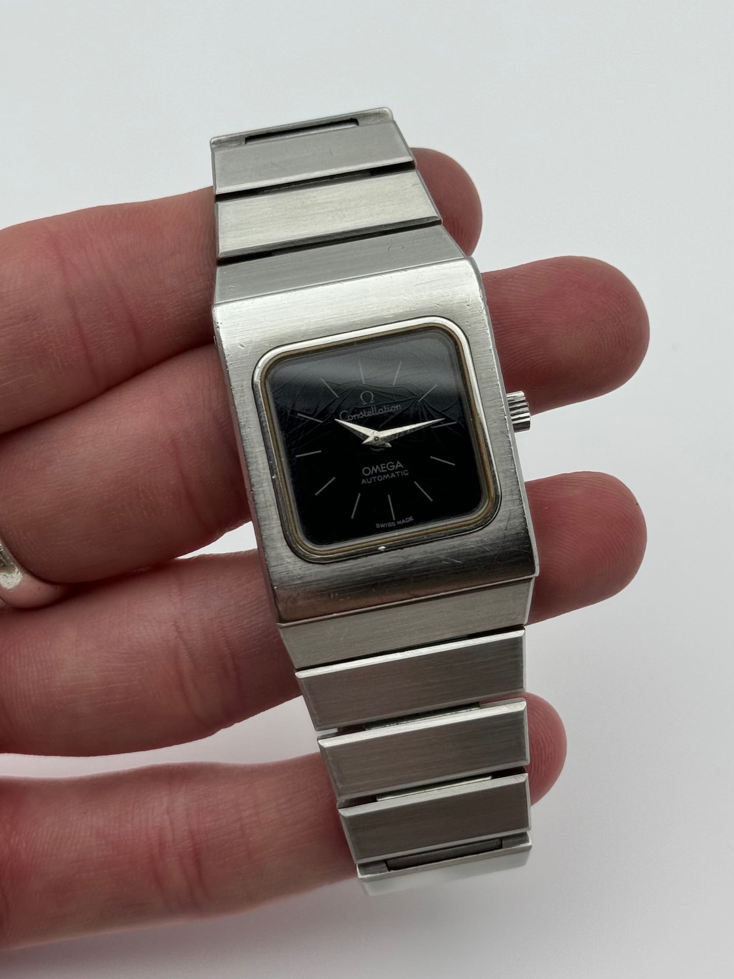 Omega Constellation Bucaneer Automatic - Original Bracelet - 555.0012 - Spiderweb Dial