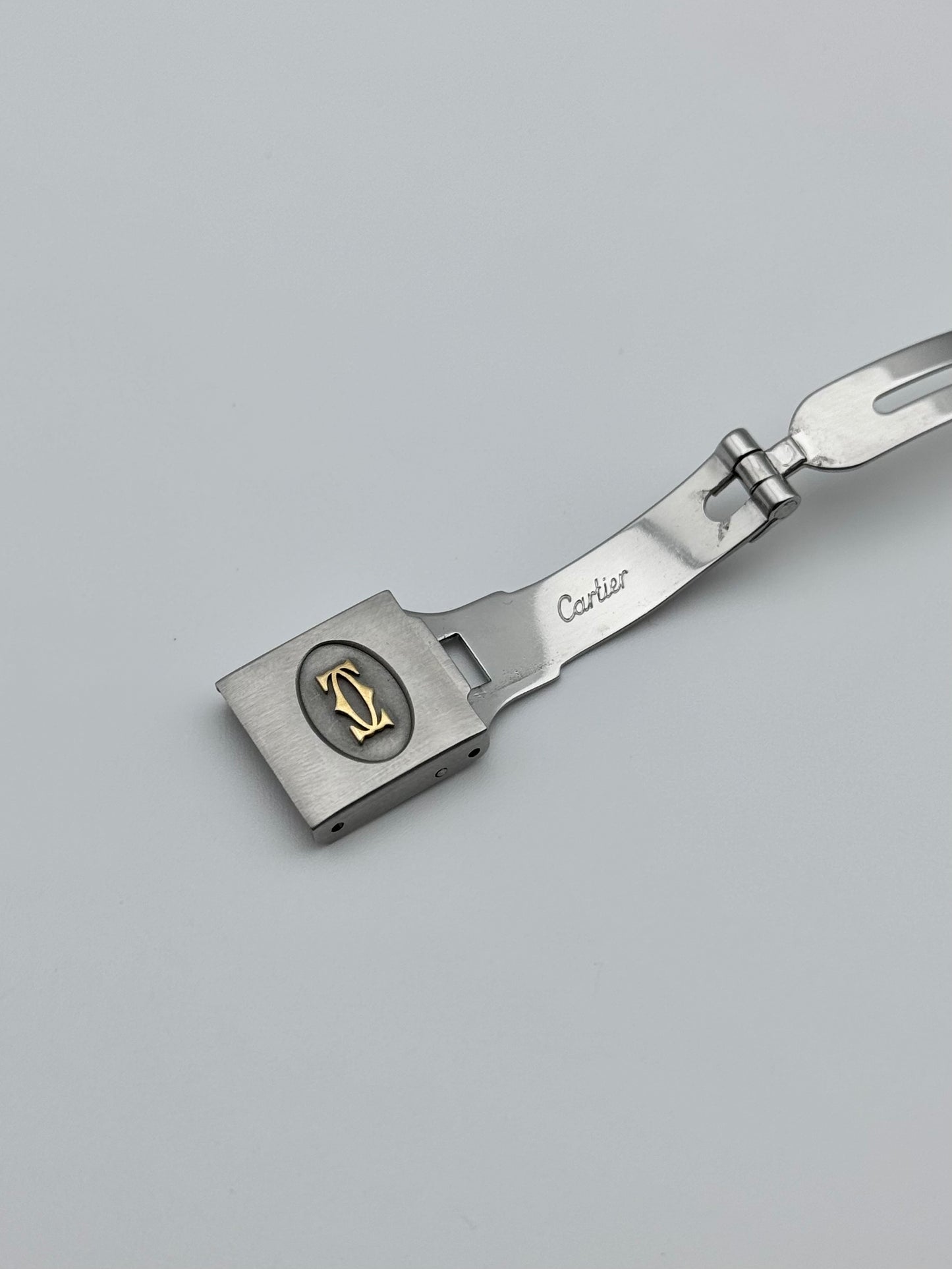 Cartier Santos Octagon Automatic Date 2966 - Special edition Gordon Bracelet - Original Box