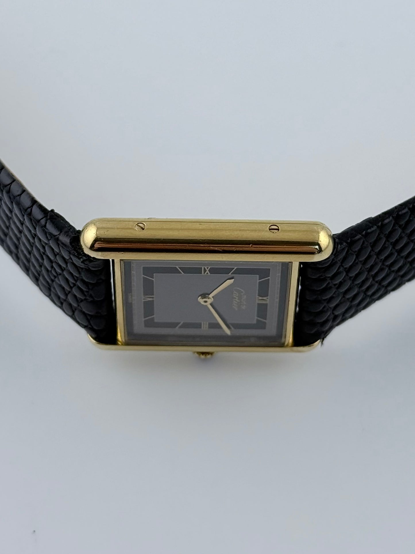 Cartier Must De Tank Quartz - Rare Slate Dial