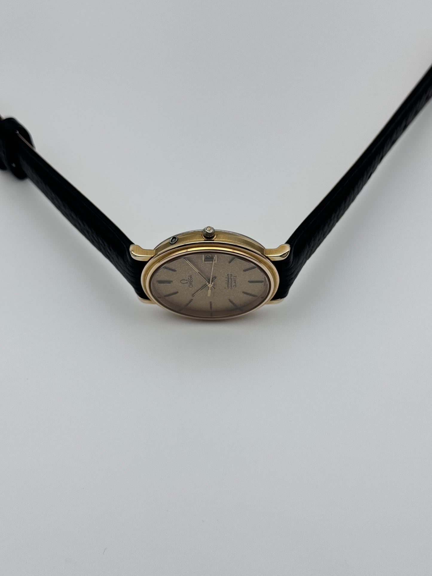 Omega Constellation Chronometer Quartz Date 198.0126 - Rare Dial