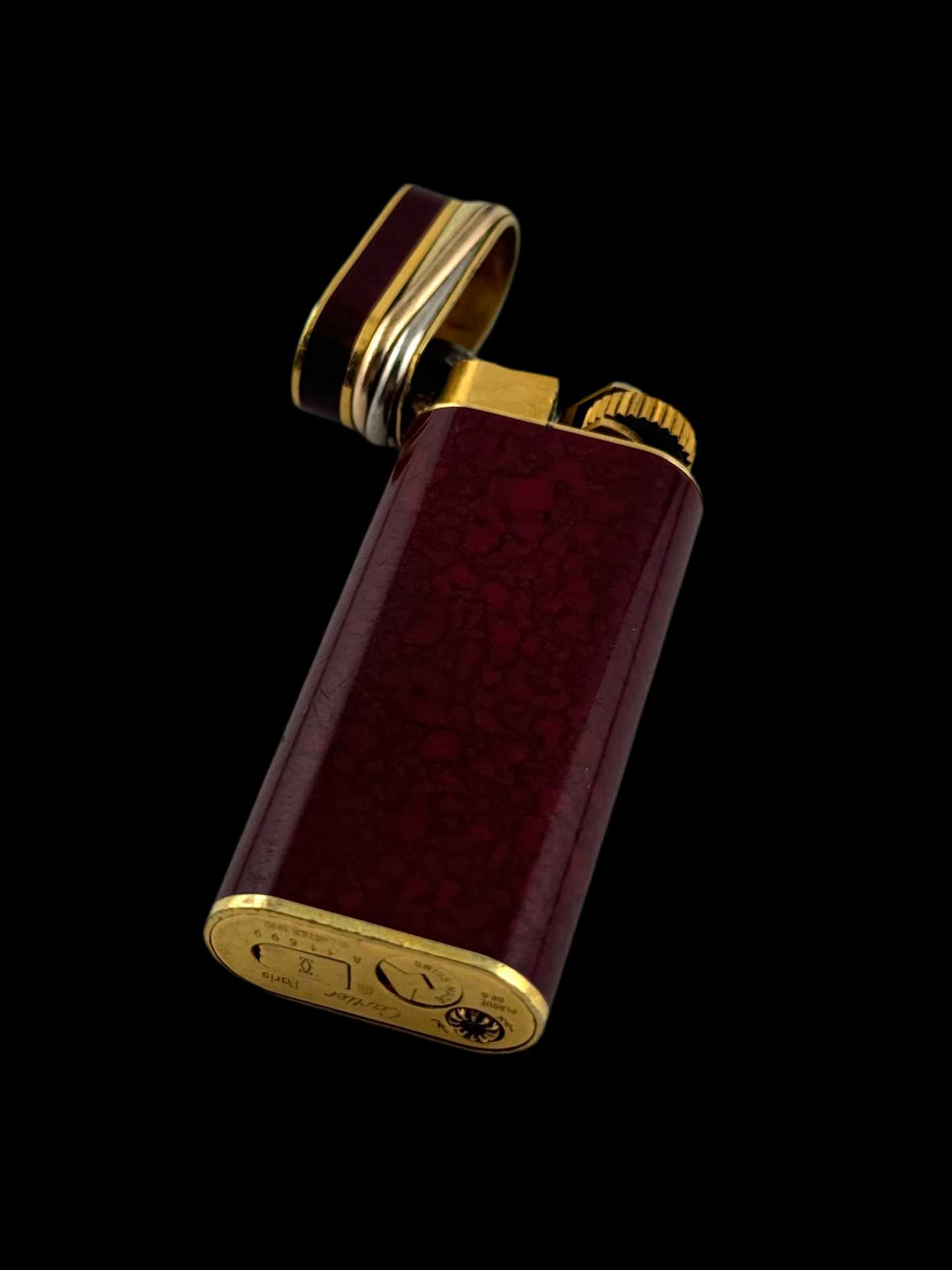 Rare Cartier Enamel Lighter - 1990