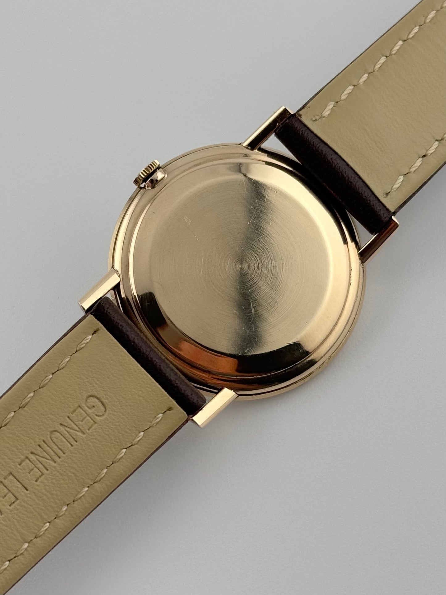 Tudor Manual Wind Shock Resisting 9ct Solid Gold Dress Piece