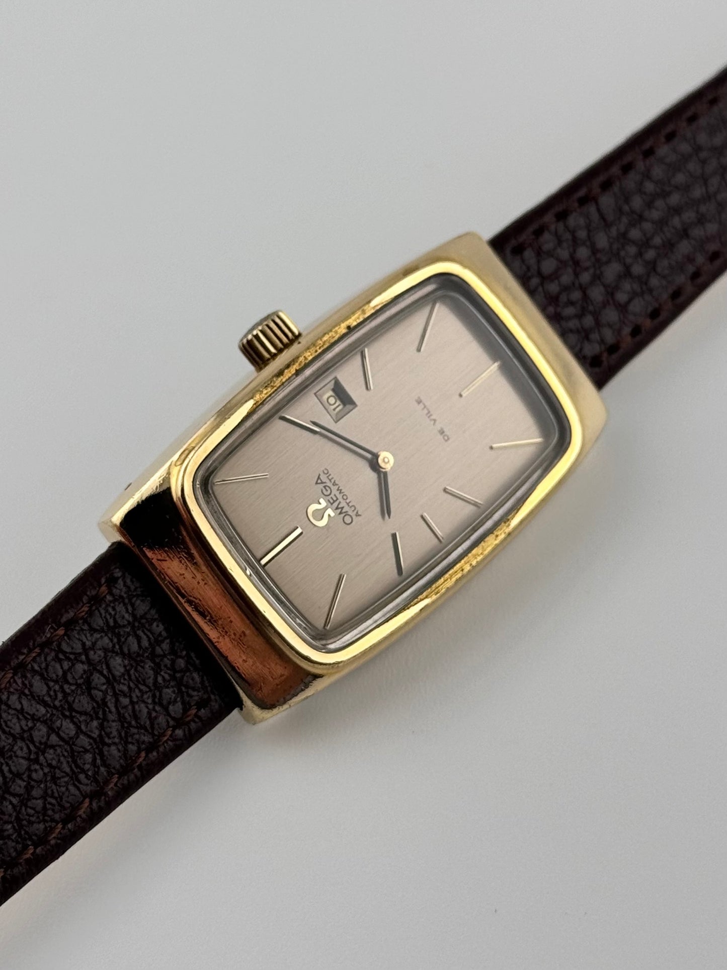 Omega De Ville Automatic Tank Date - 156.001