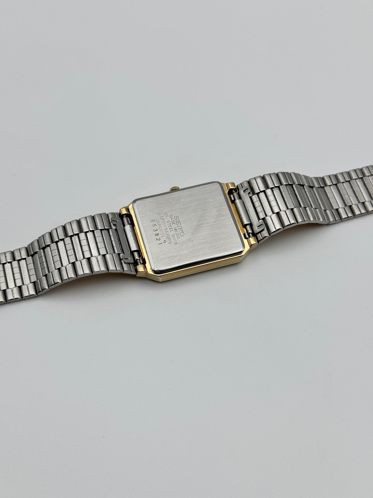Seiko Tank Quartz 5P31-5A20