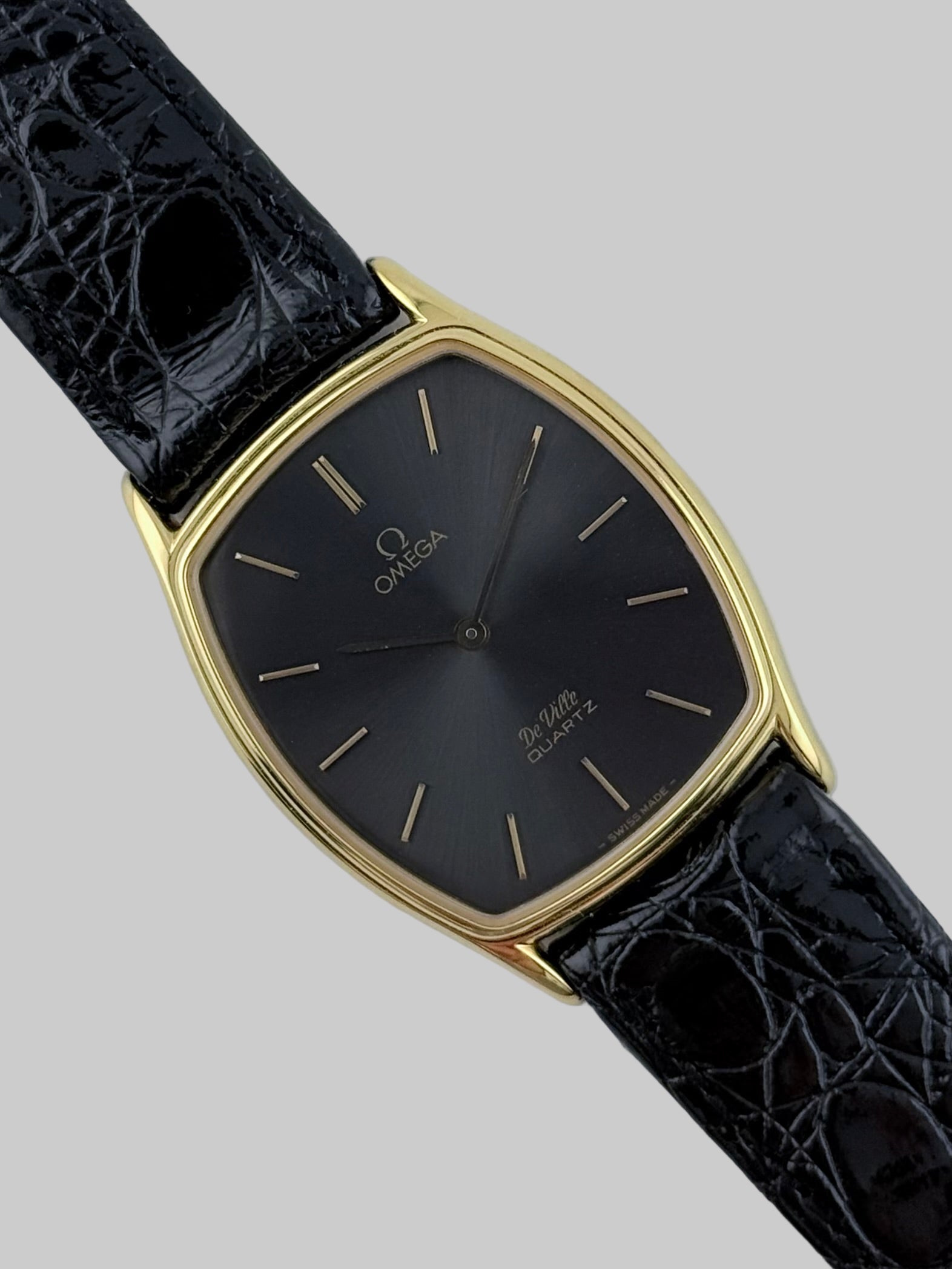 Omega DeVille Tonneau Quartz - 191.0100 – The Wrist Watcher