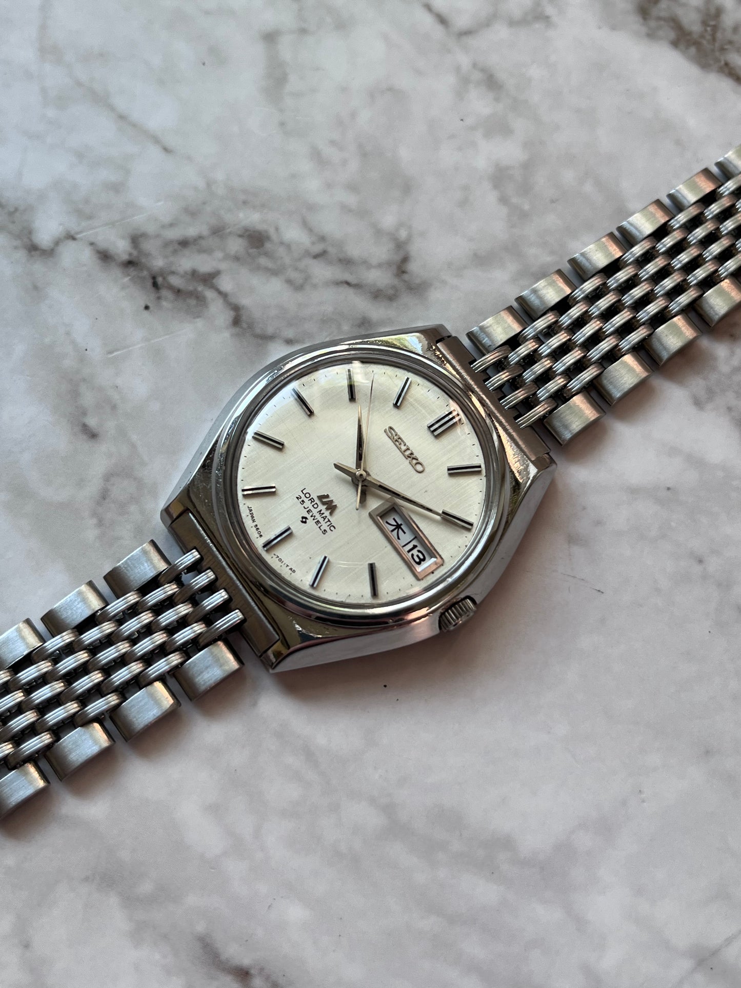 Seiko Lord Matic Kanji Linen Dial