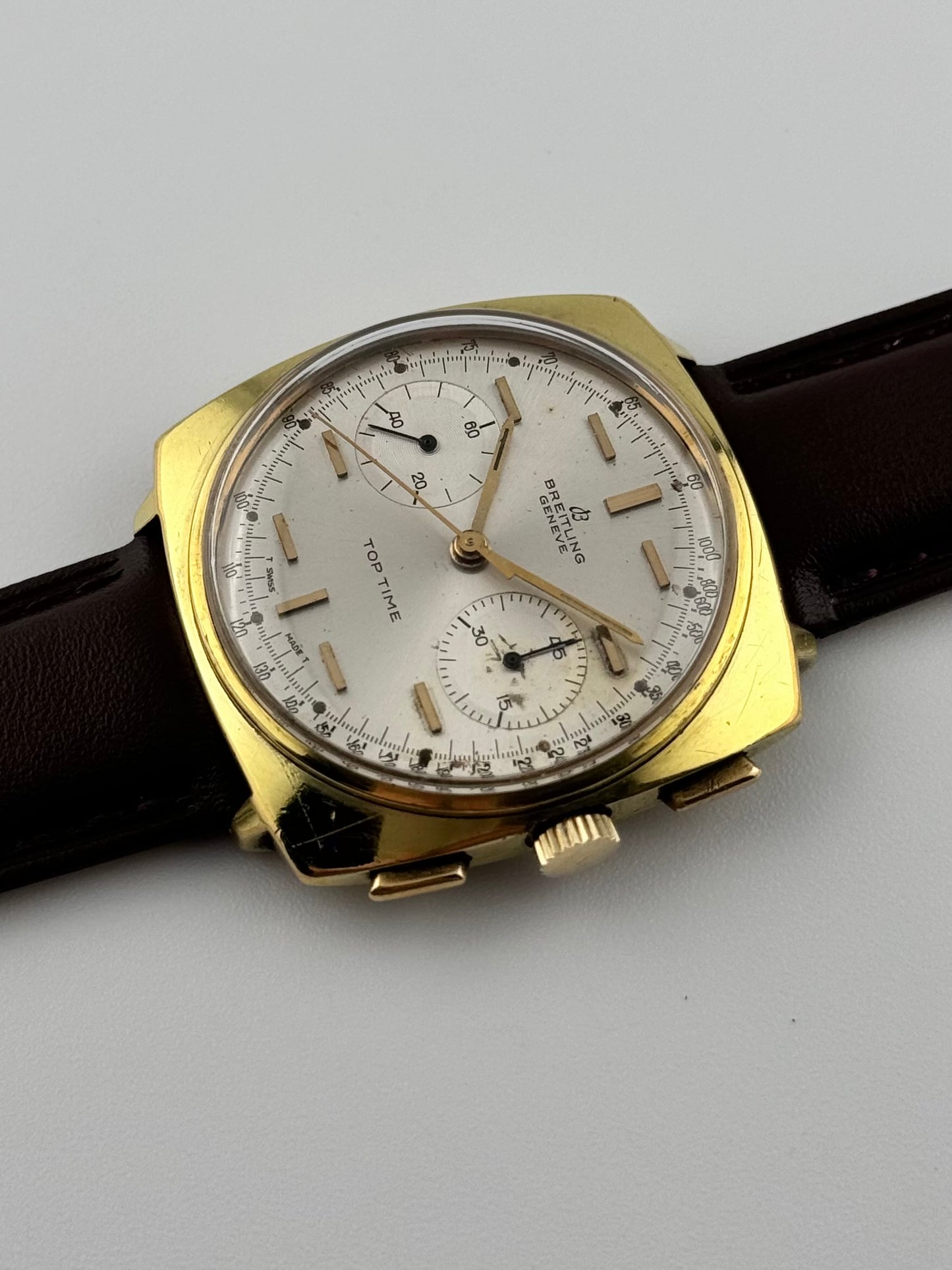 Breitling Geneve Top Time Chronograph Manual Wind Ref:2008