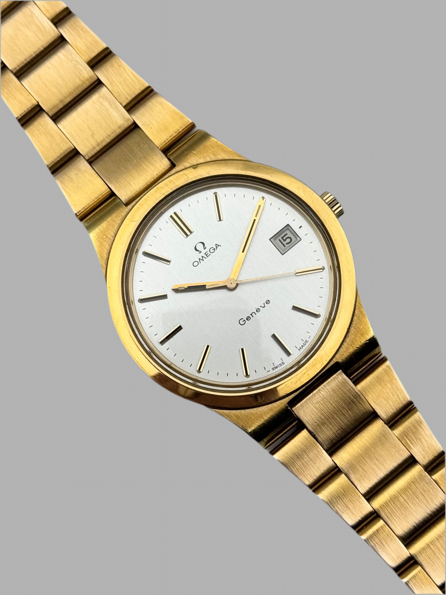 Omega Geneve Manual Wind Date 136.0103