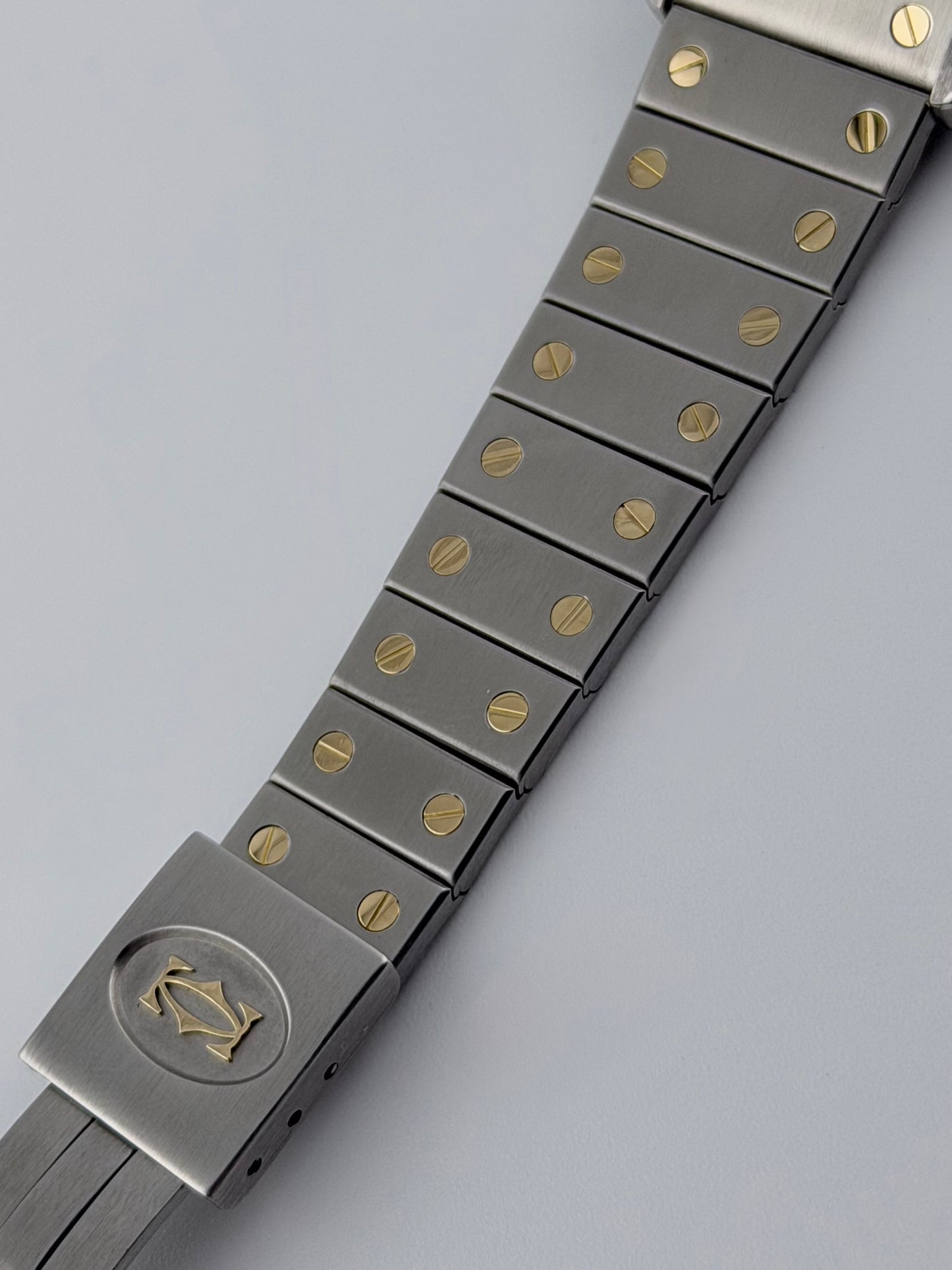 Cartier Santos Carree Automatic Date - Bi Metal - 2961