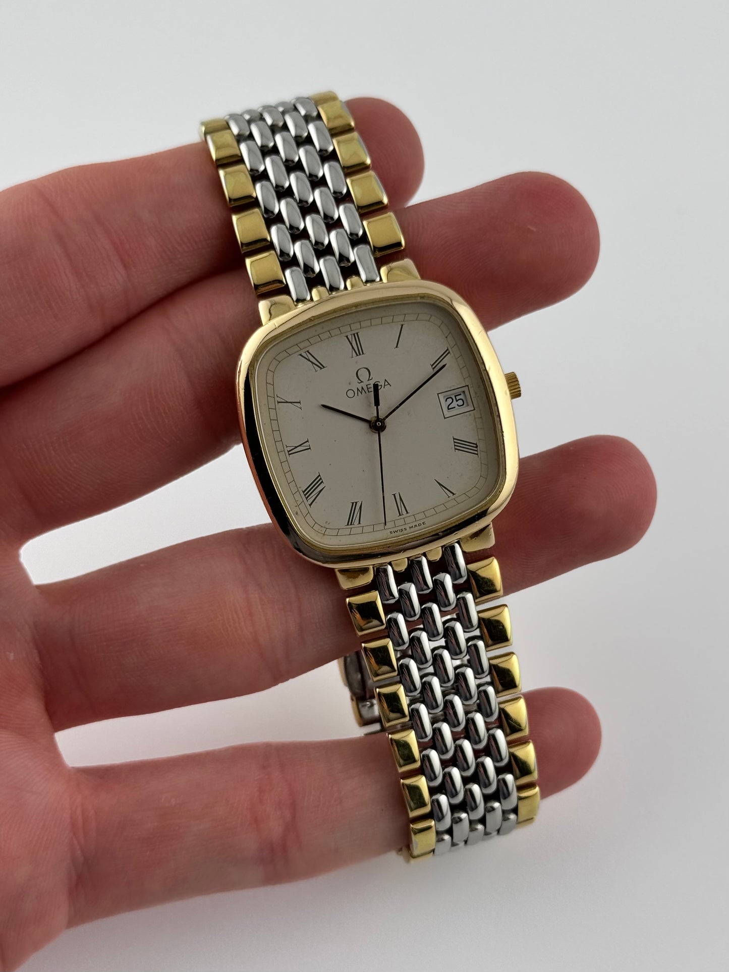 Omega De Ville Quartz Date 396.1017 - Original bracelet