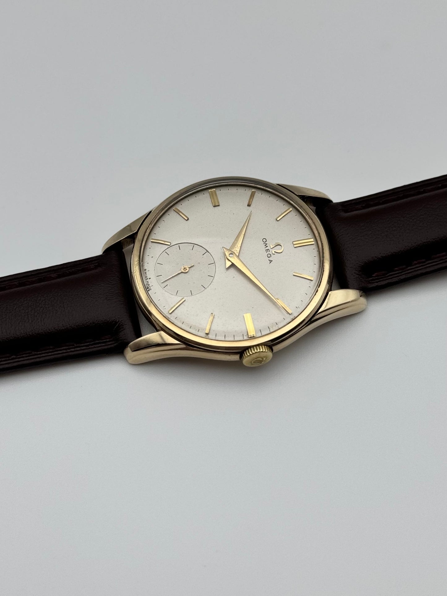 Omega Sub Seconds Manual Wind 9ct Solid Gold - 79470