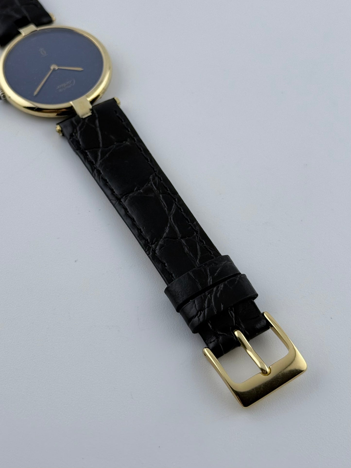 Cartier Must De Vendome Quartz - 17 - Lapis Lazuli effect Dial