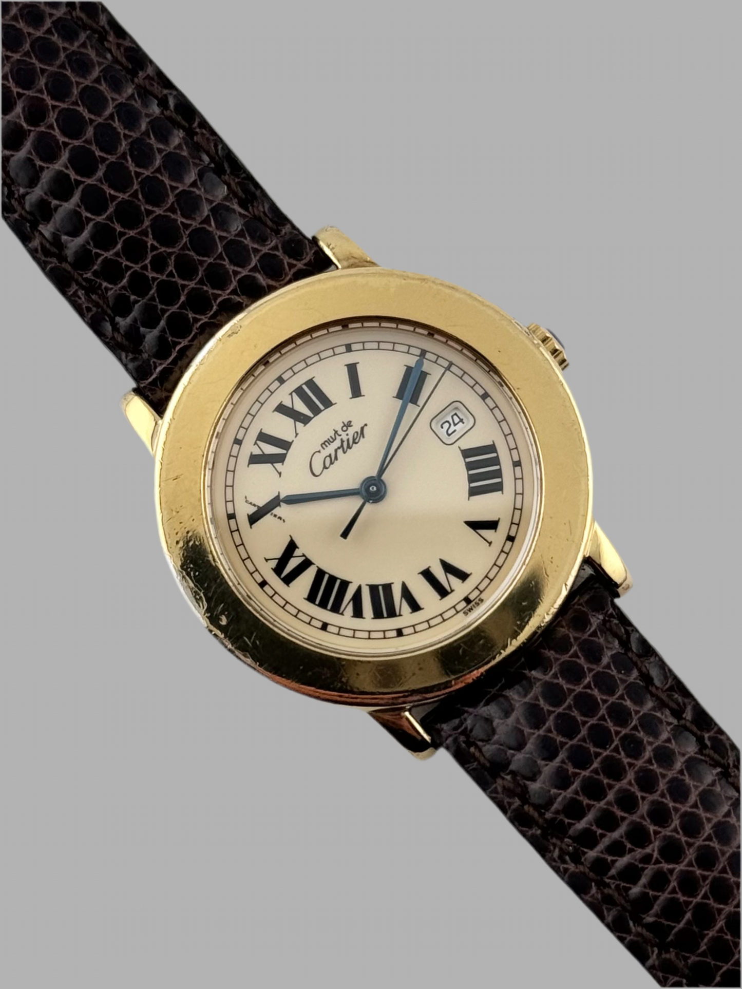 Cartier Must De Quartz Ronde 1800-1