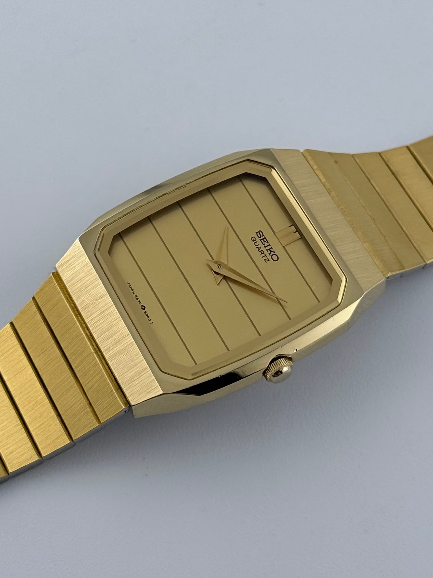 Seiko Tank Quartz 6530-5540