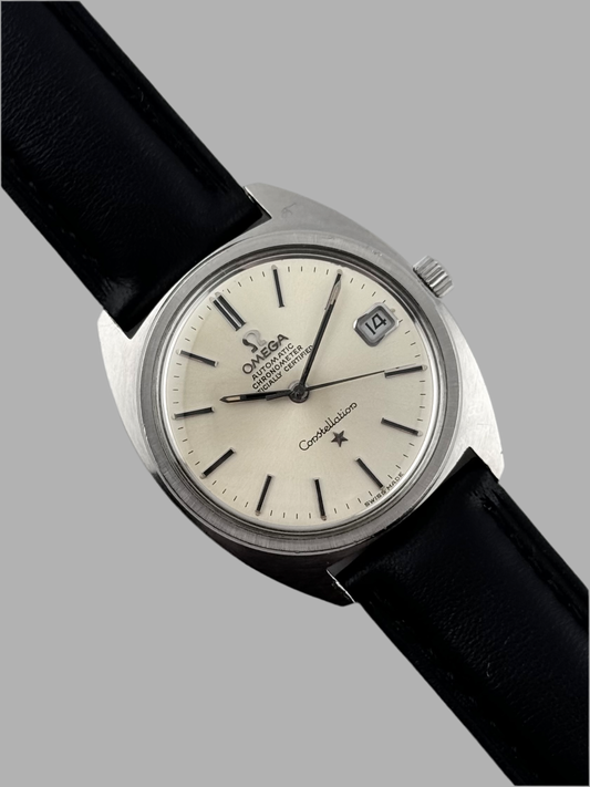 Omega Constellation Chronometer Automatic Date 168.017 Full Box and Papers