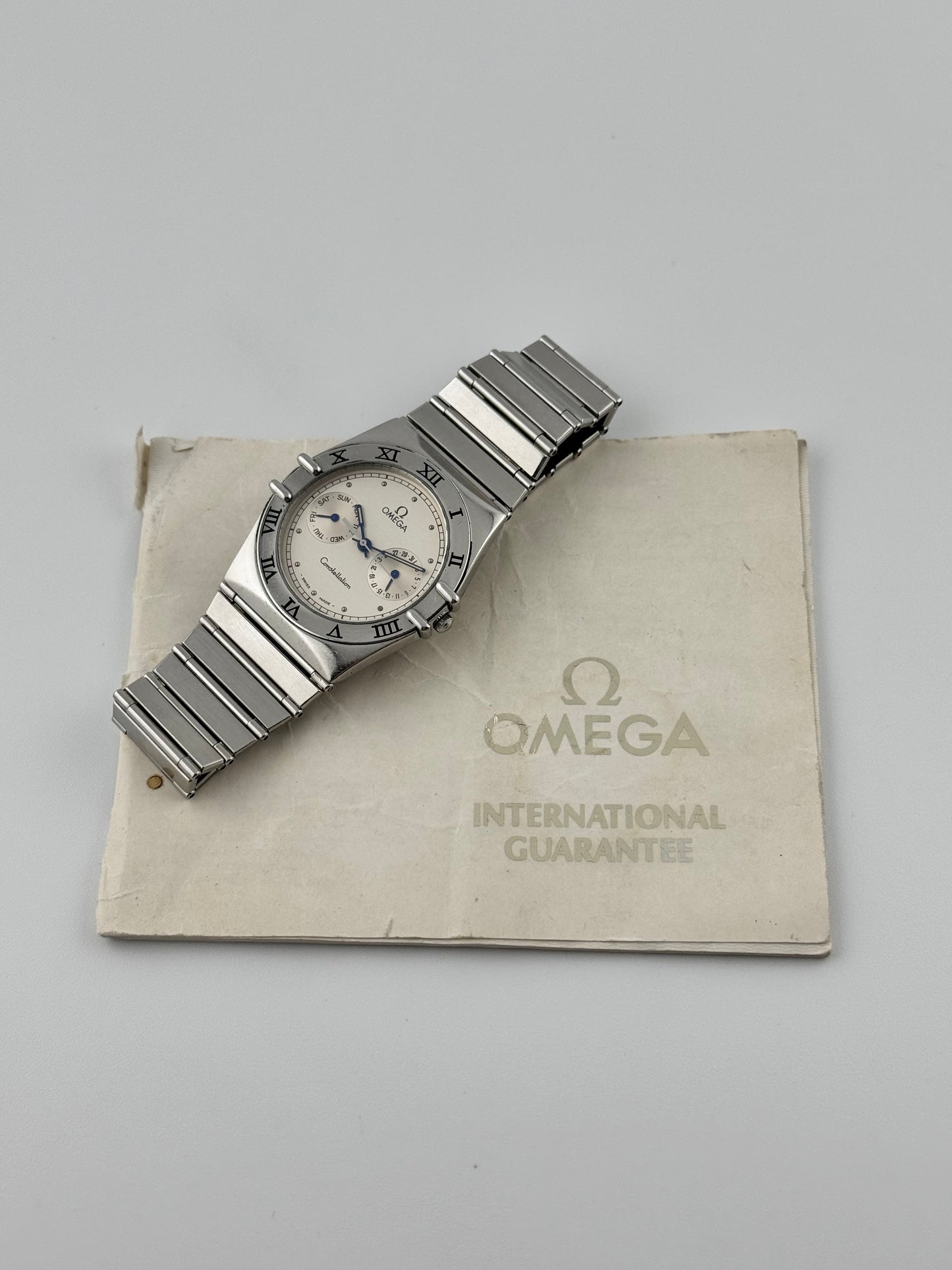 Omega Constellation Quartz Day Date 396.1070 - Original Papers