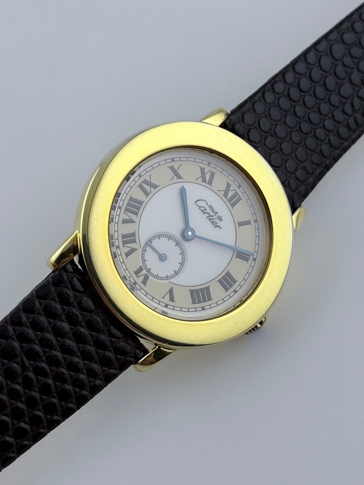 Cartier Must De Cartier Ronde - Quartz - Sub-seconds dial - 1800-1