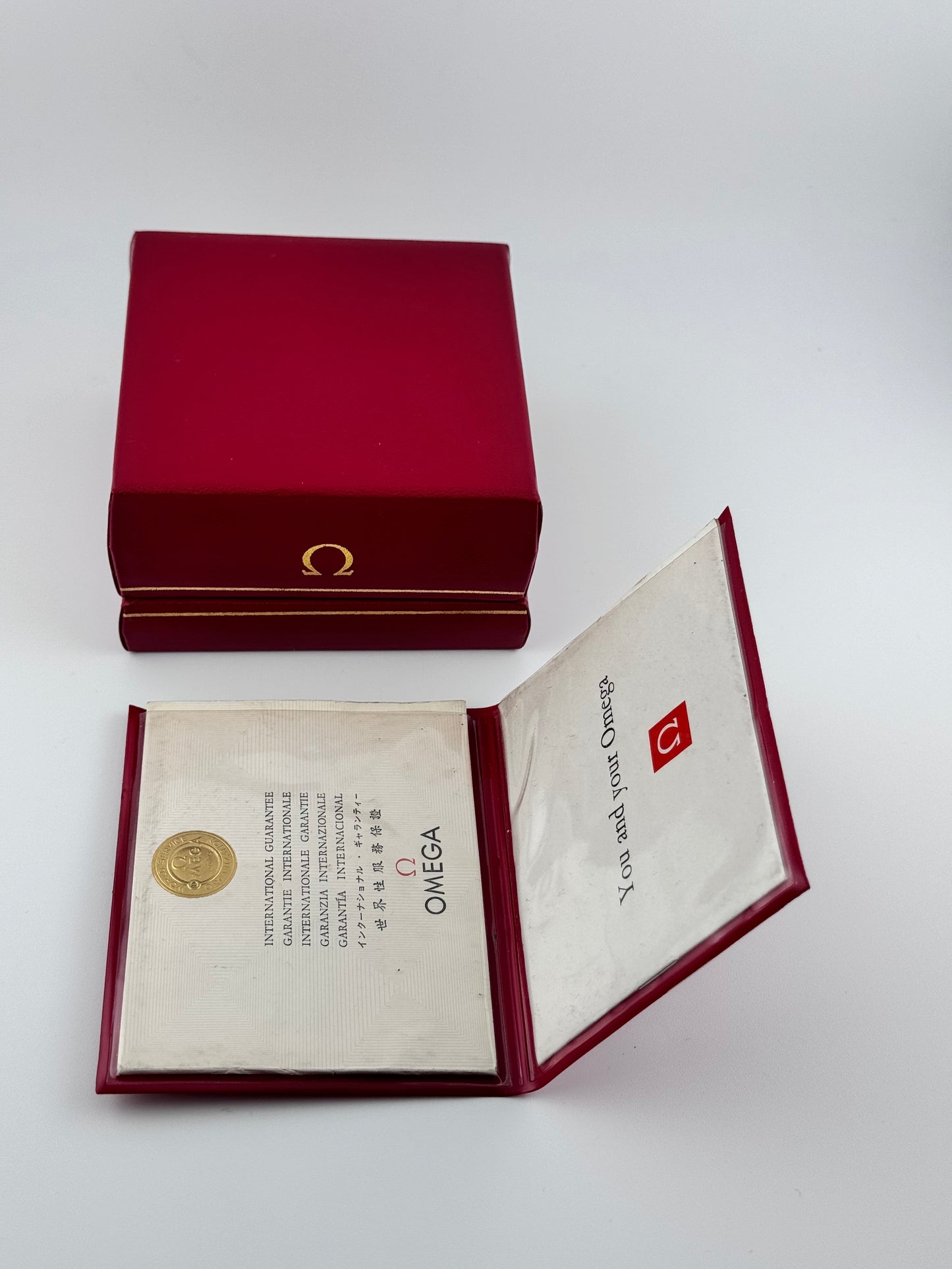Omega Seamaster Cosmic Rare Crosshair Dial 166.022 Box and Papers