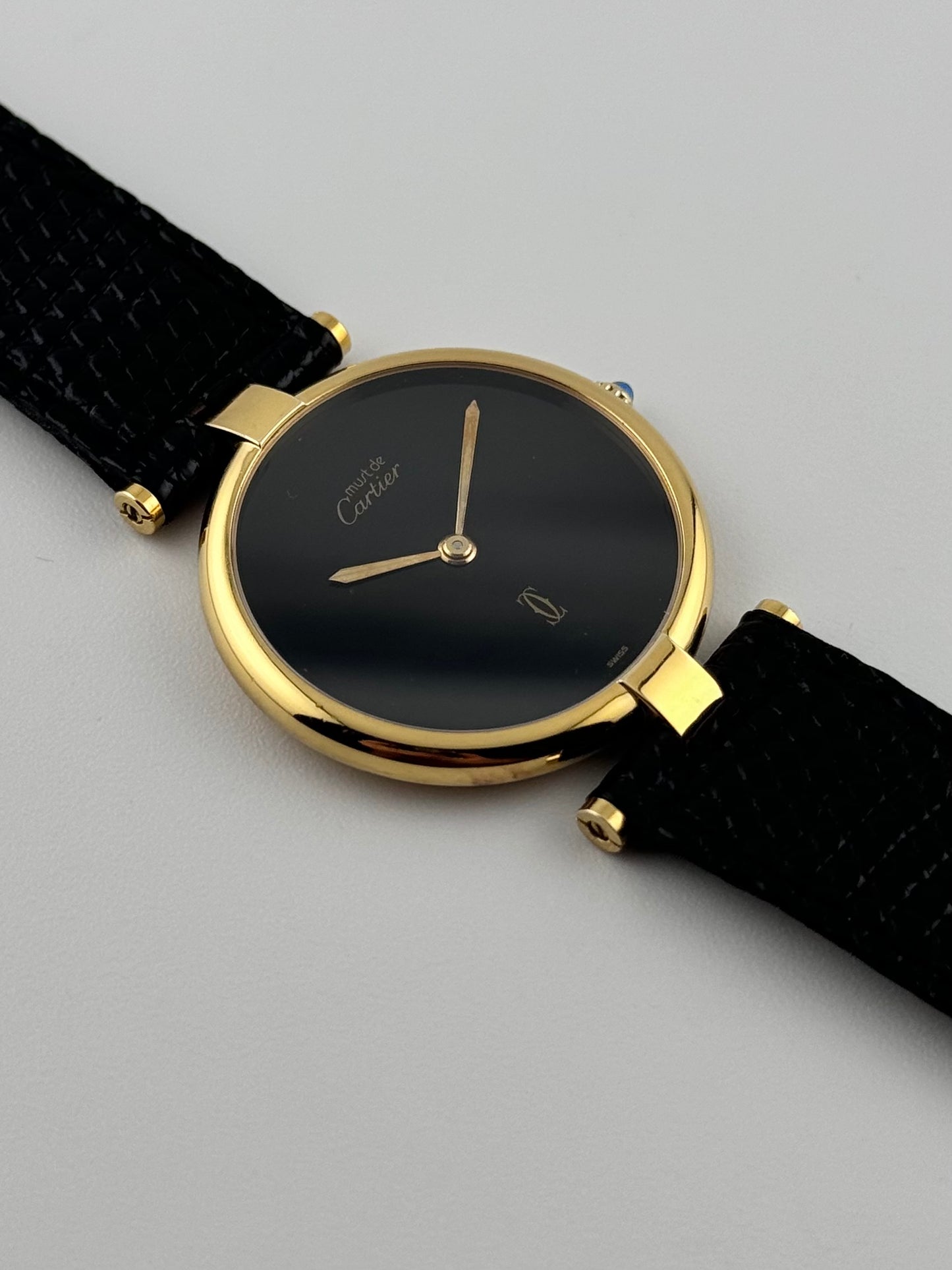 Cartier Must De Vendome Quartz - 17 - Black Dial