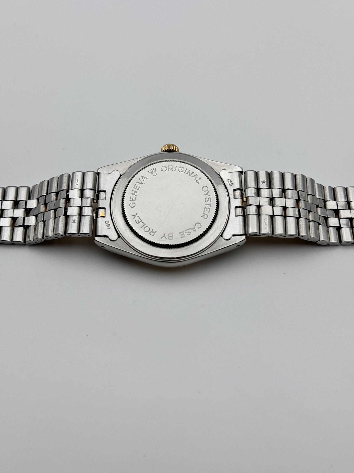 Tudor Prince Oysterdate 74033 Two-Tone - Rare Linen Dial