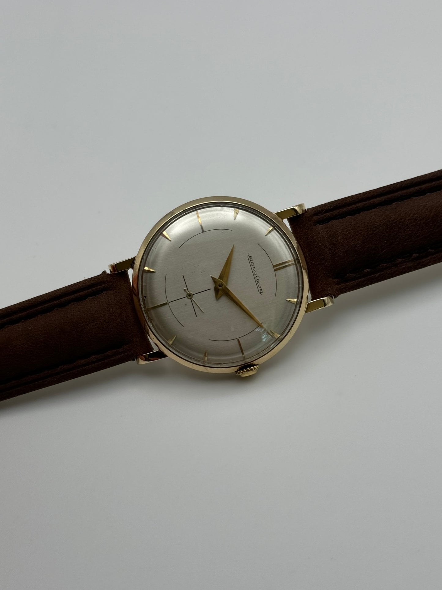 Jaeger LeCoultre manual Wind Sub Seconds 9ct Solid Gold - JLC Calibre P800